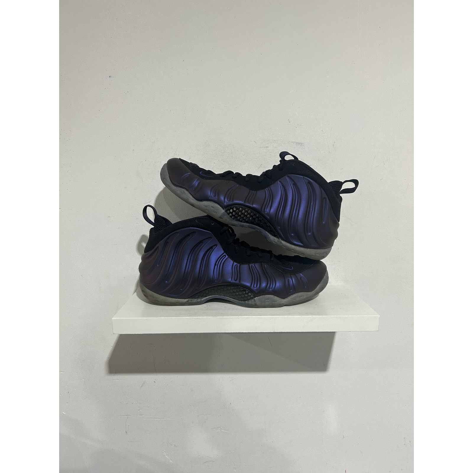 NIKE AIR FOAMPOSITE ONE EGGPLANT 2017 SIZE 13 PREOWNED