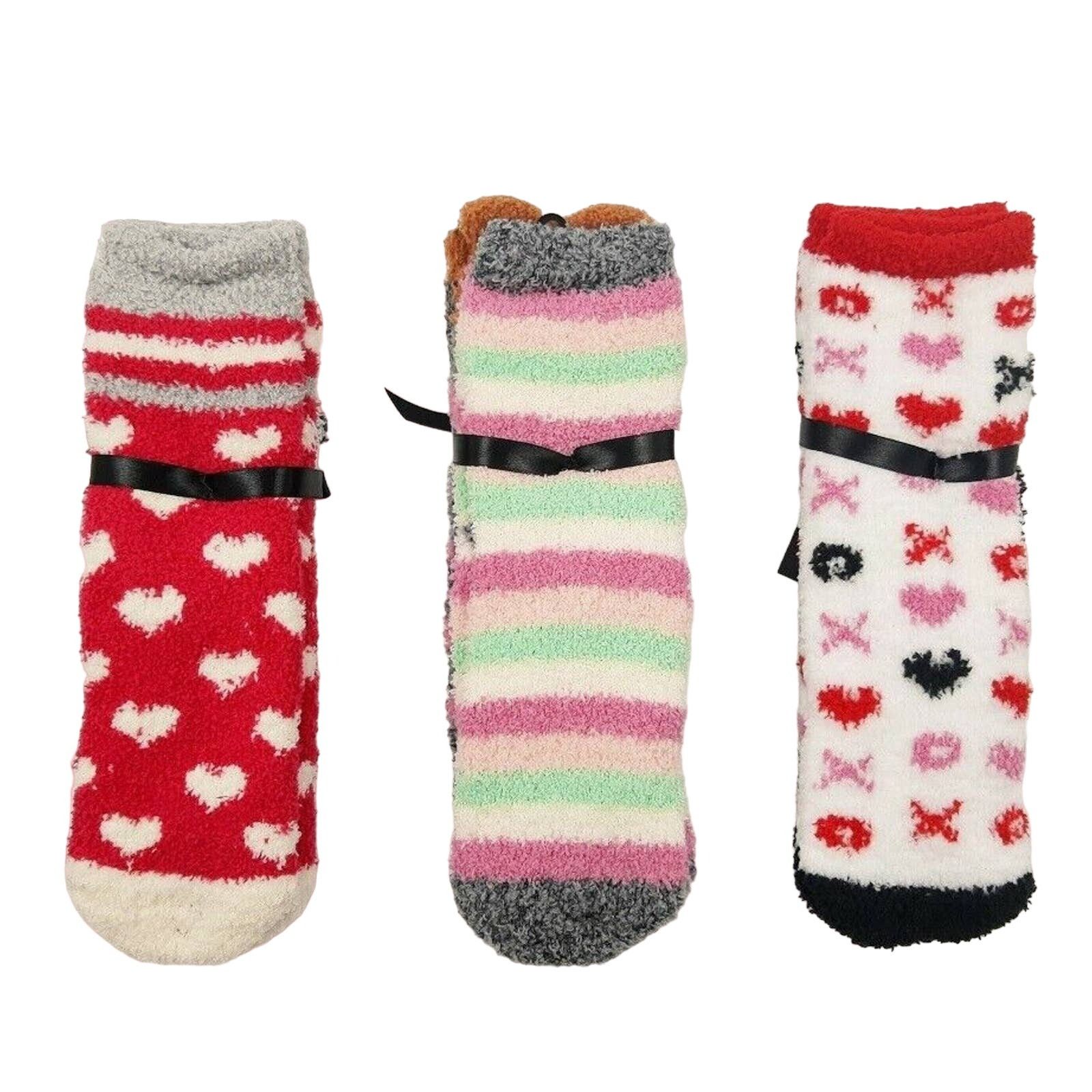 The Unbranded Brand Free Press Women Colorful Hearts 6-pc Set Socks One Size Size ONE SIZE - 2 Thumbnail