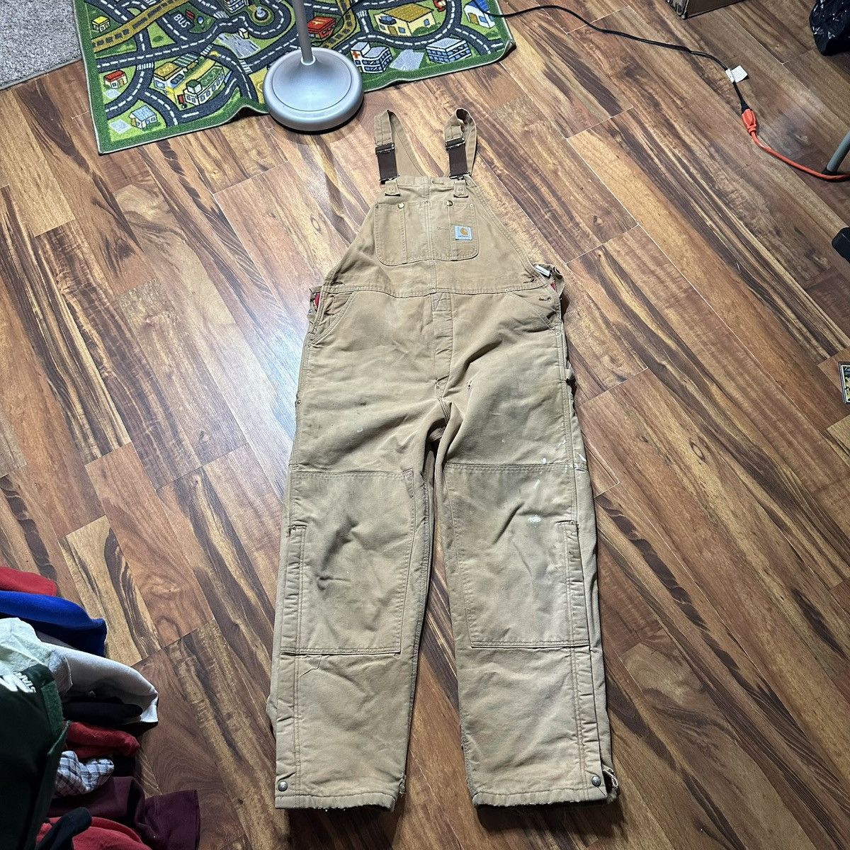 Carhartt × Vintage Insulated Double Knee Carhartt Overalls 42x32 Size US 42 / EU 58 - 8 Thumbnail