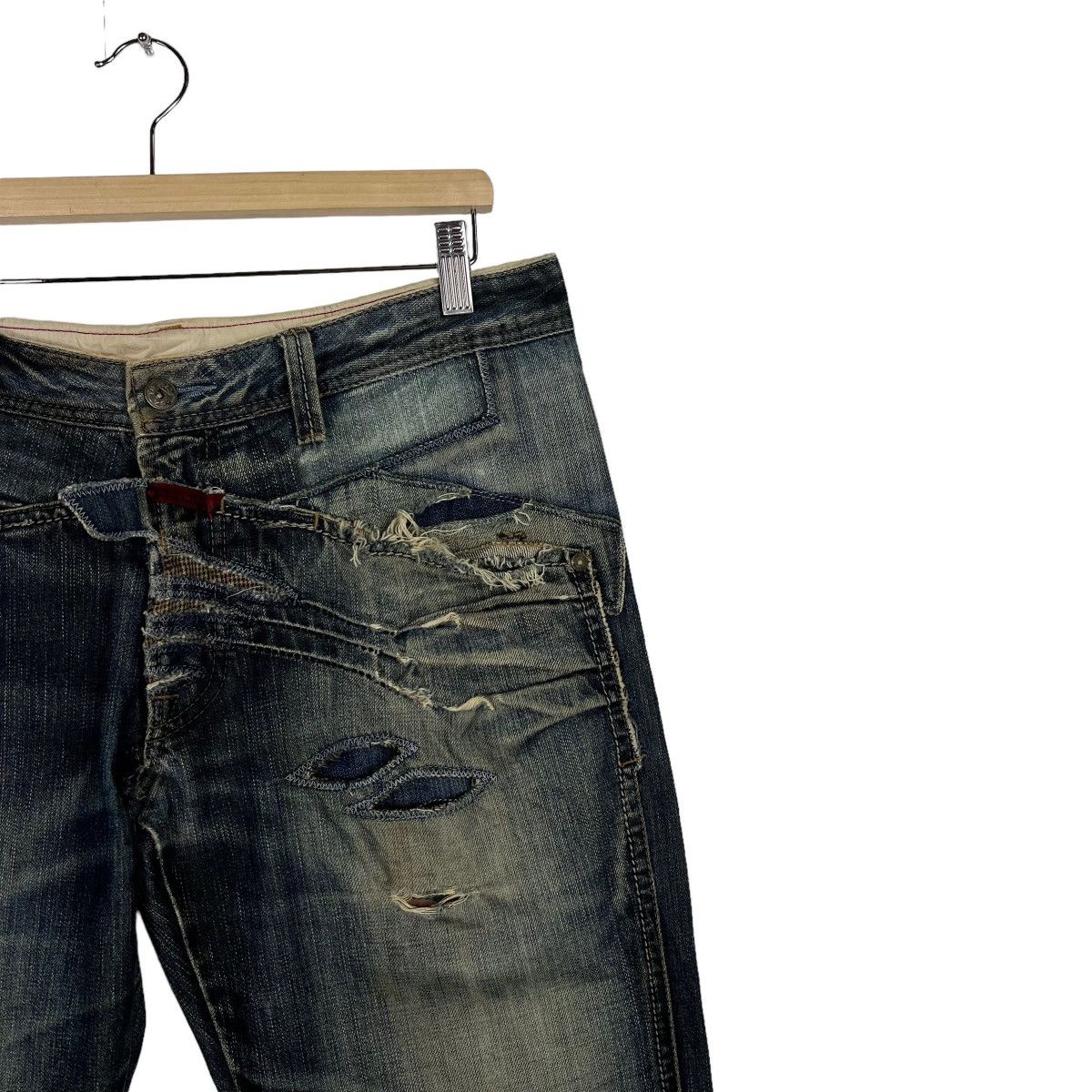 Marithe + Francois Girbaud 🔥 MARITHE FRANCOIS GIRBAUD TEQ DESIGN DENIM Size US 34 / EU 50 - 5 Thumbnail
