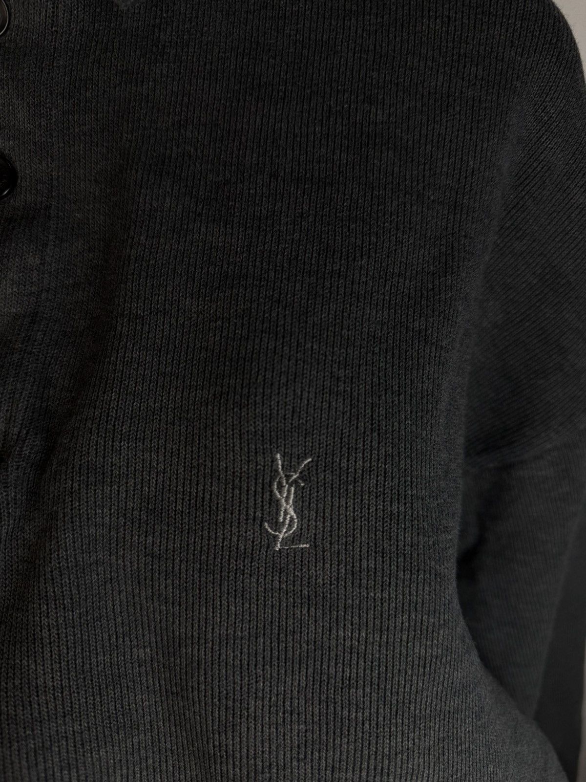 Yves Saint Laurent 90’s YSL Sweatshirt 1/4 Quarter Zip y2k Sweater Old Money Size US M / EU 48-50 / 2 - 3 Thumbnail