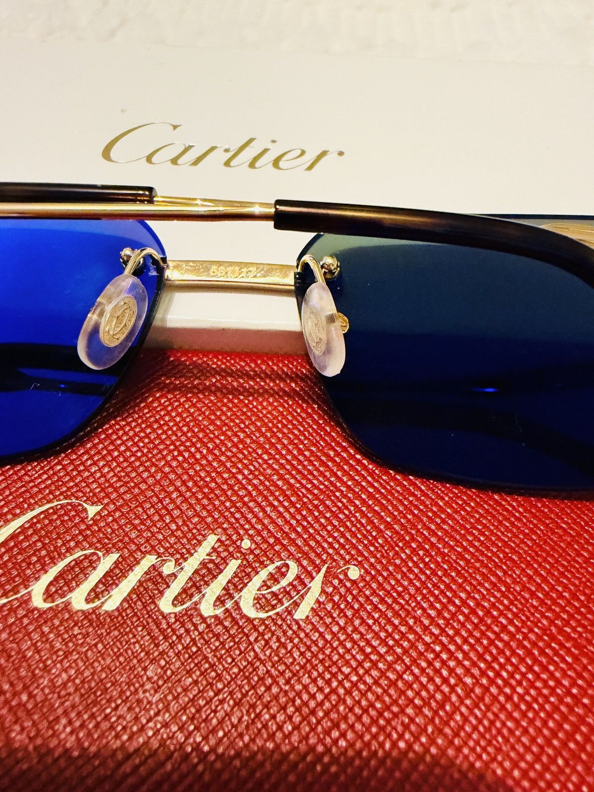 Cartier Cartier Sunglasses - Timeless Prestige Size ONE SIZE - 4 Thumbnail