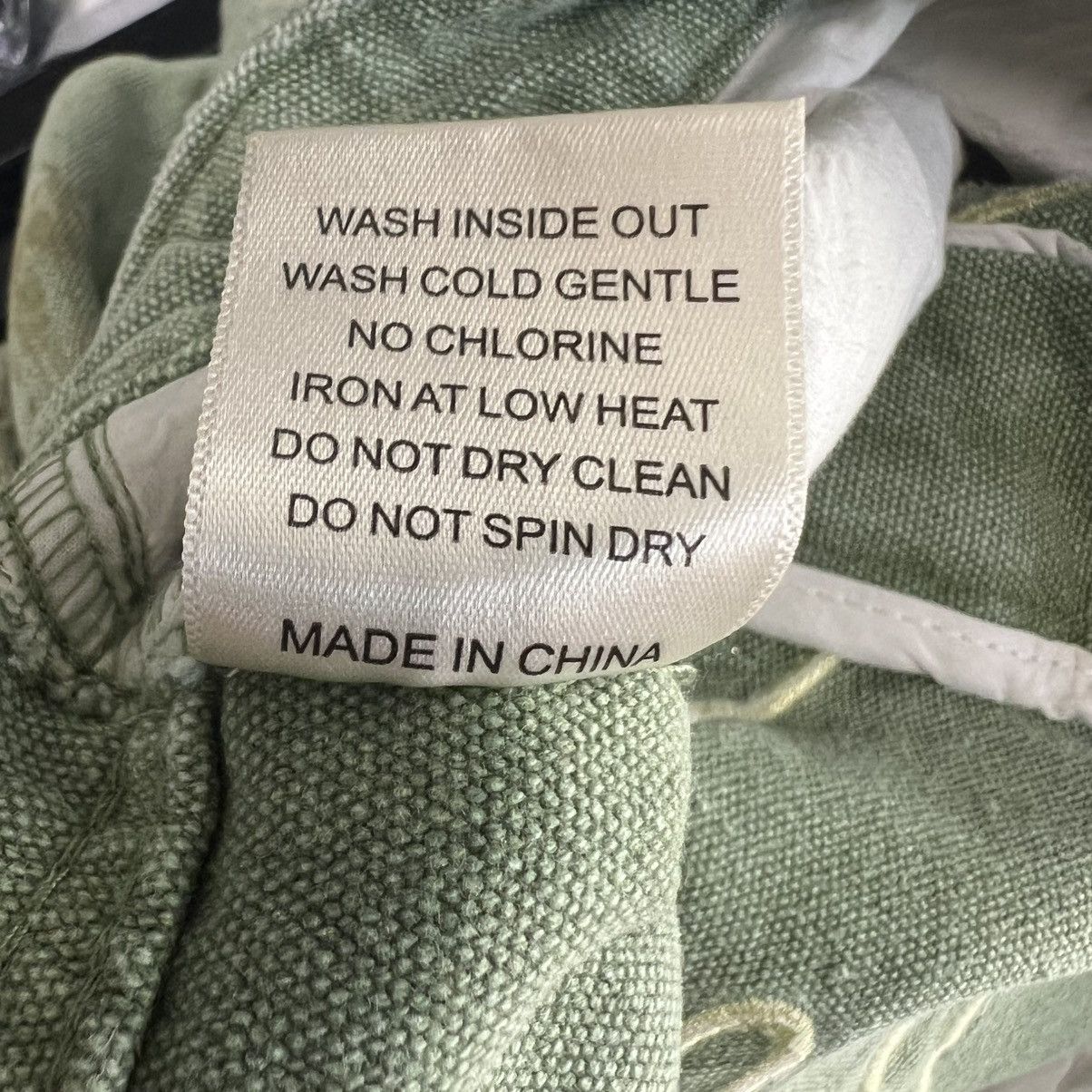 Vale Vale Forever Skittle Jorts Dirty Green Size US 40 / EU 56 - 6 Thumbnail