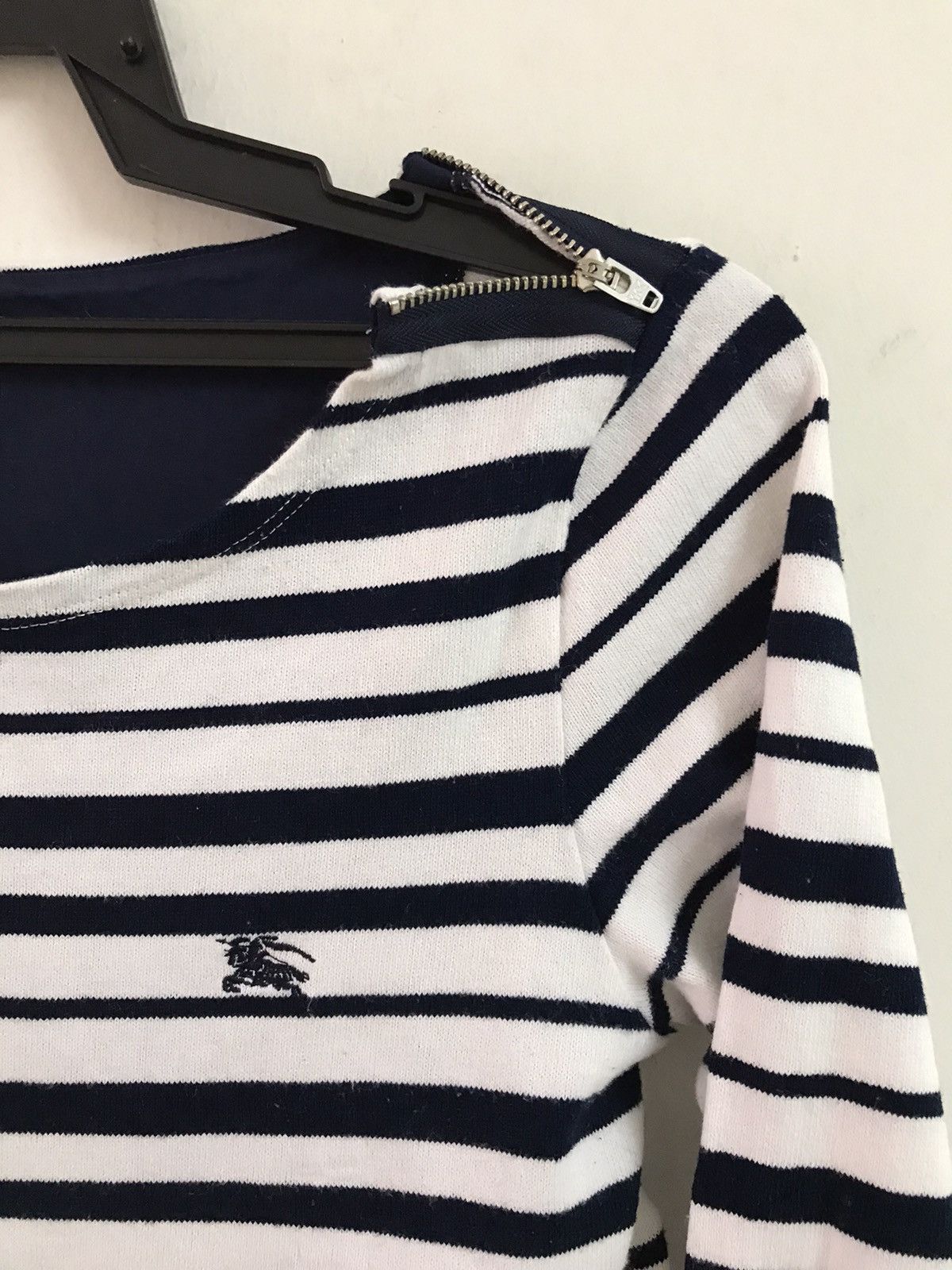 Burberry Burberry London Striped Tee Shirt Size S / US 4 / IT 40 - 2 Thumbnail