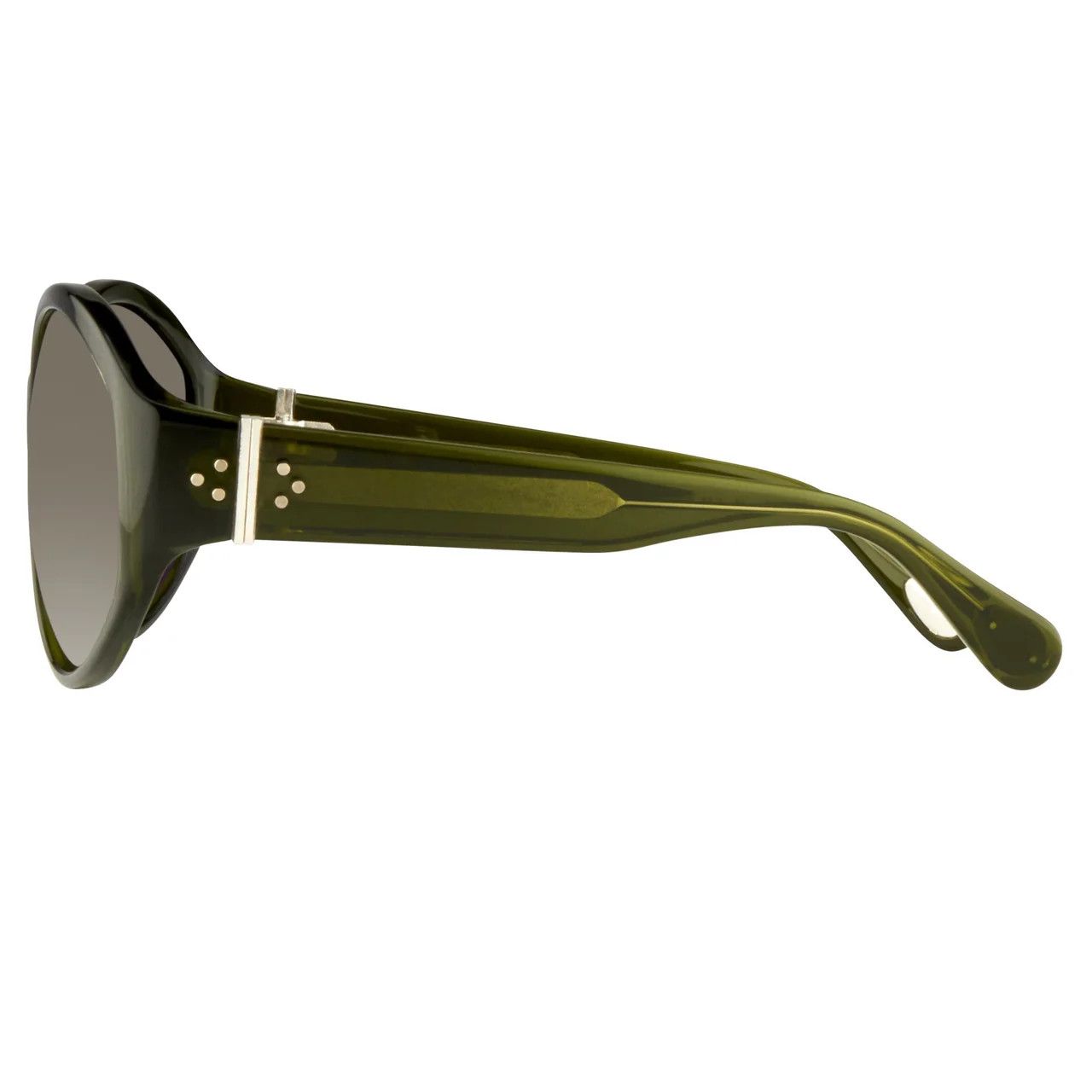 Ann Demeulemeester Ann Demeulemeester Sunglasses Oversized Green Size ONE SIZE - 5 Thumbnail