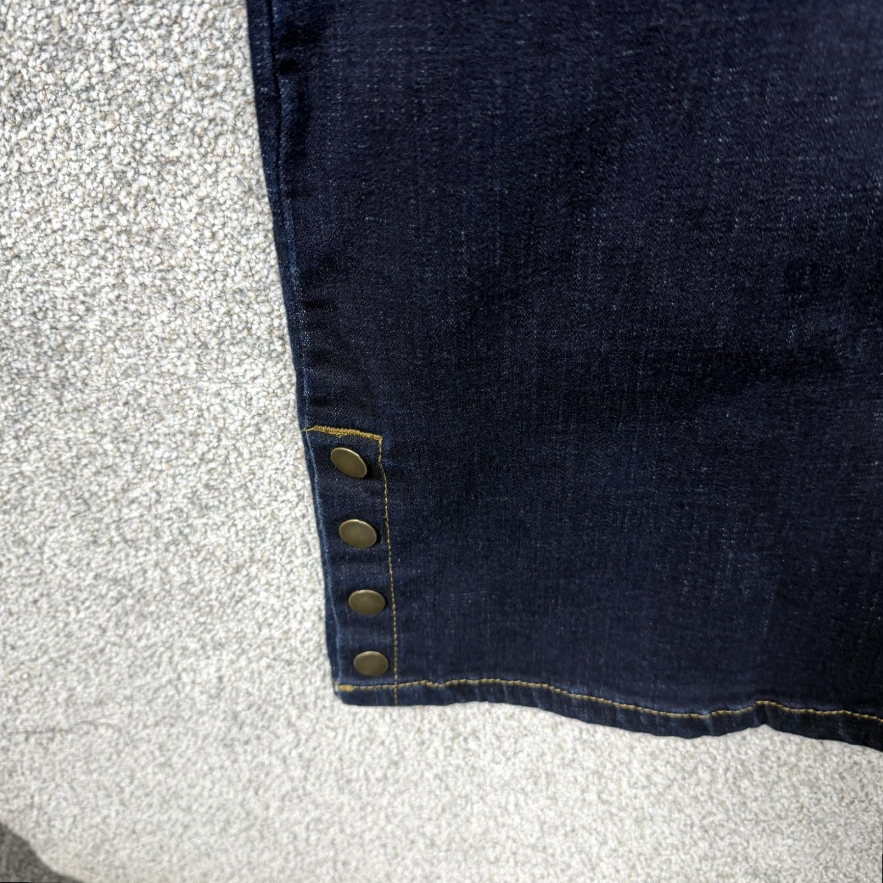 Lee Lee Bootcut Jeans Womens 30W Long Plus Blue Flex Motion Stretch Dark Denim Jeans Size 30" / US 8 / IT 44 - 4 Thumbnail