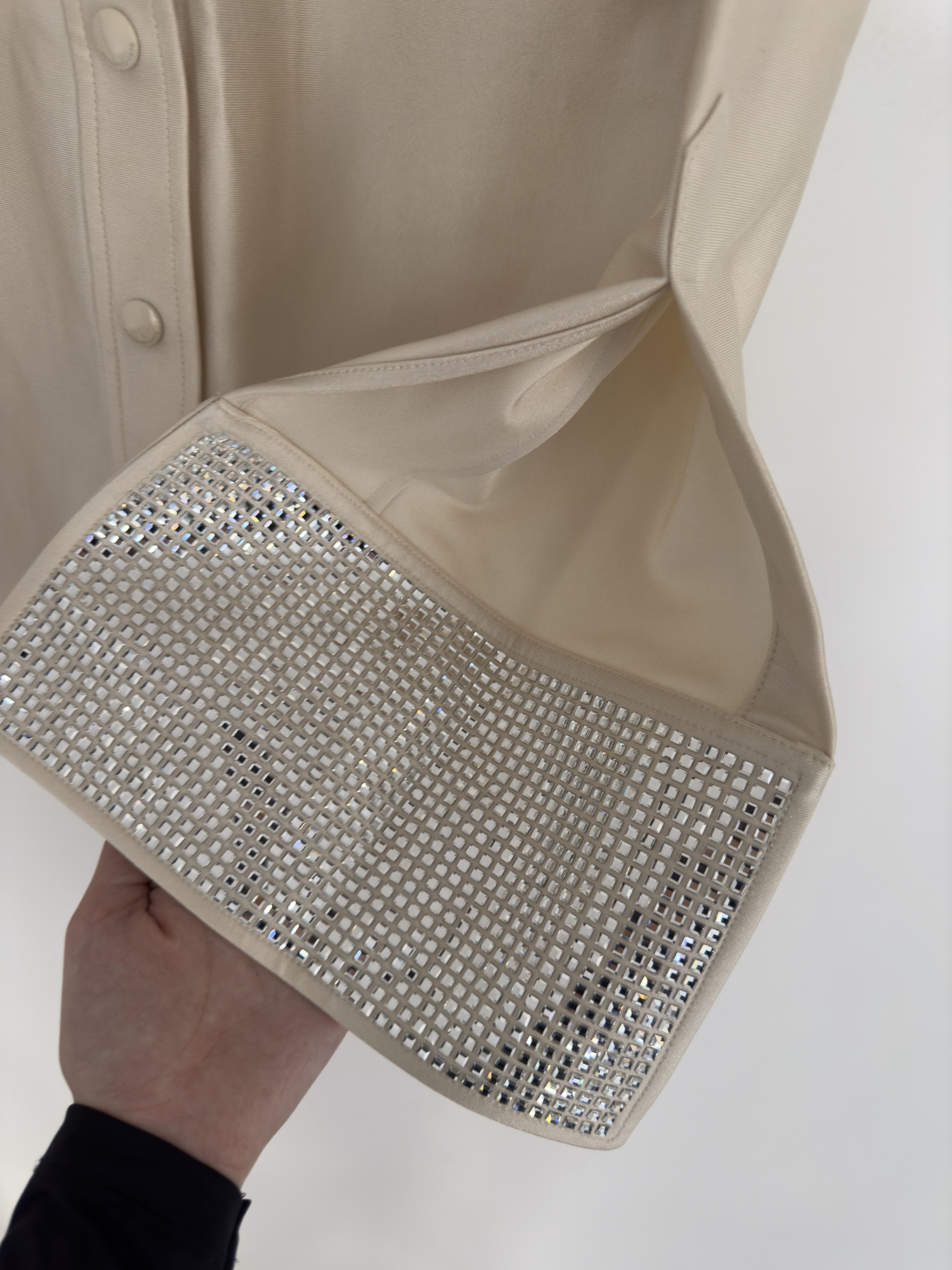 Alexander Wang Crystal-Embellished Shirt Alexander Wang Size M / US 6-8 / IT 42-44 - 4 Thumbnail