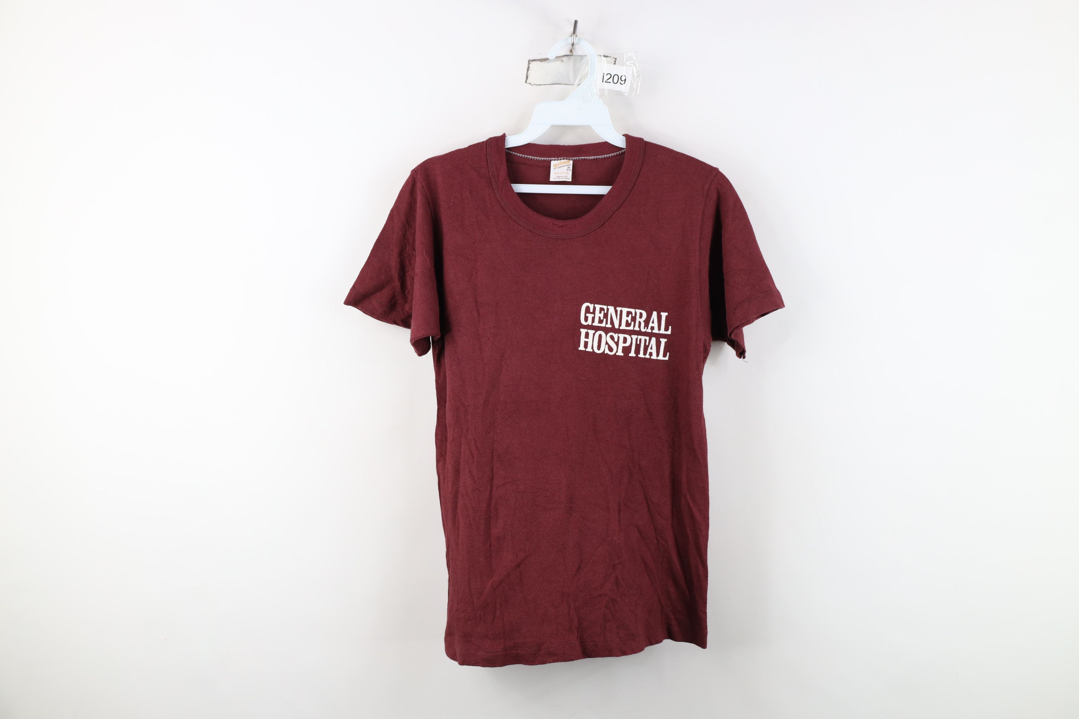 Vintage Vintage 60s 70s Spell Out General Hospital Show T-Shirt USA Size M / US 6-8 / IT 42-44 - 1 Thumbnail