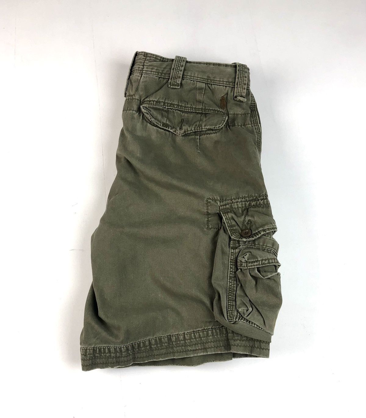 Polo Ralph Lauren × Vintage Vintage cargo POLO ralph lauren baggy cotton shorts 2000s Size US 34 / EU 50 - 3 Thumbnail