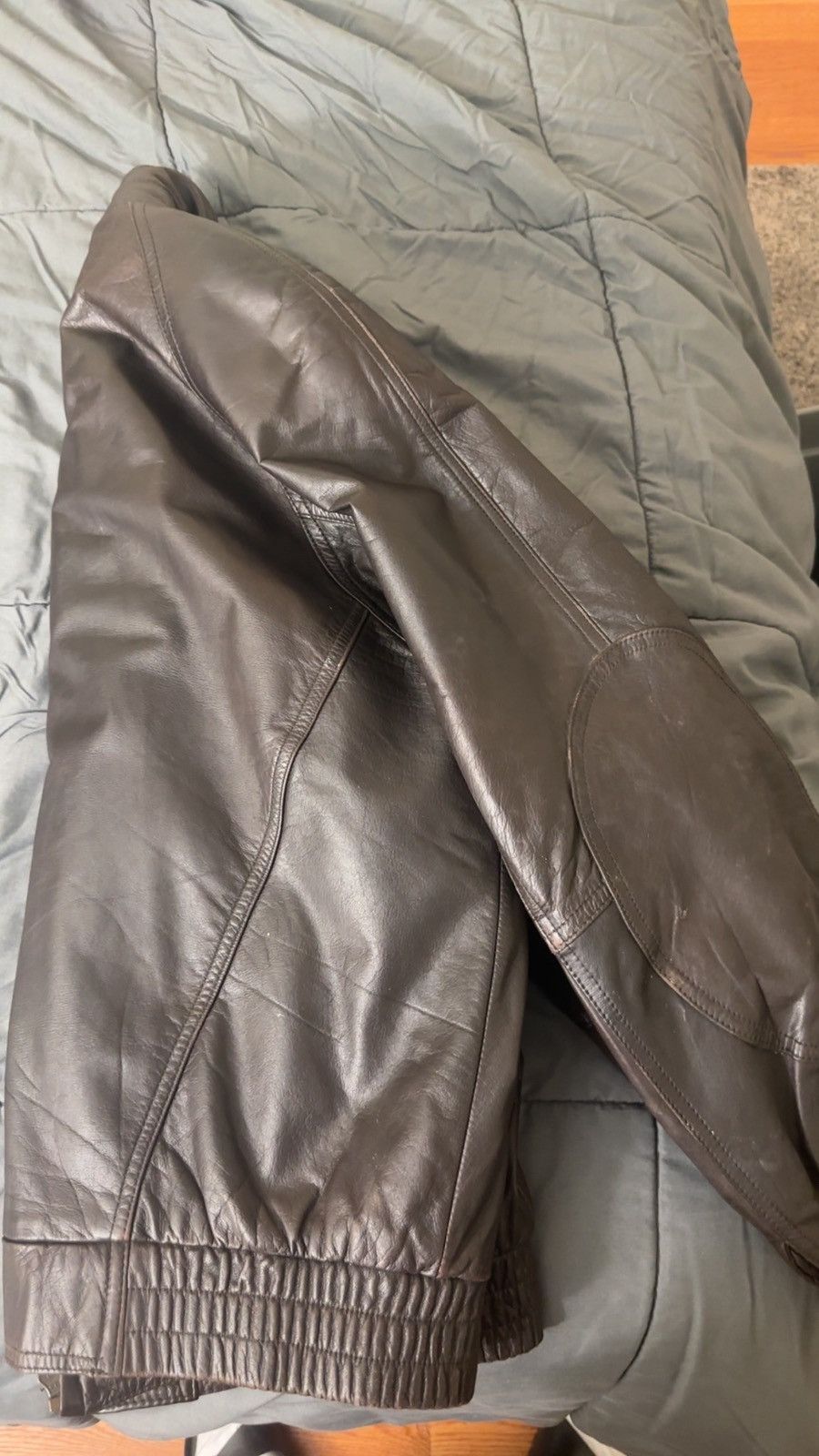 Members Only Vintage Leather Jacket