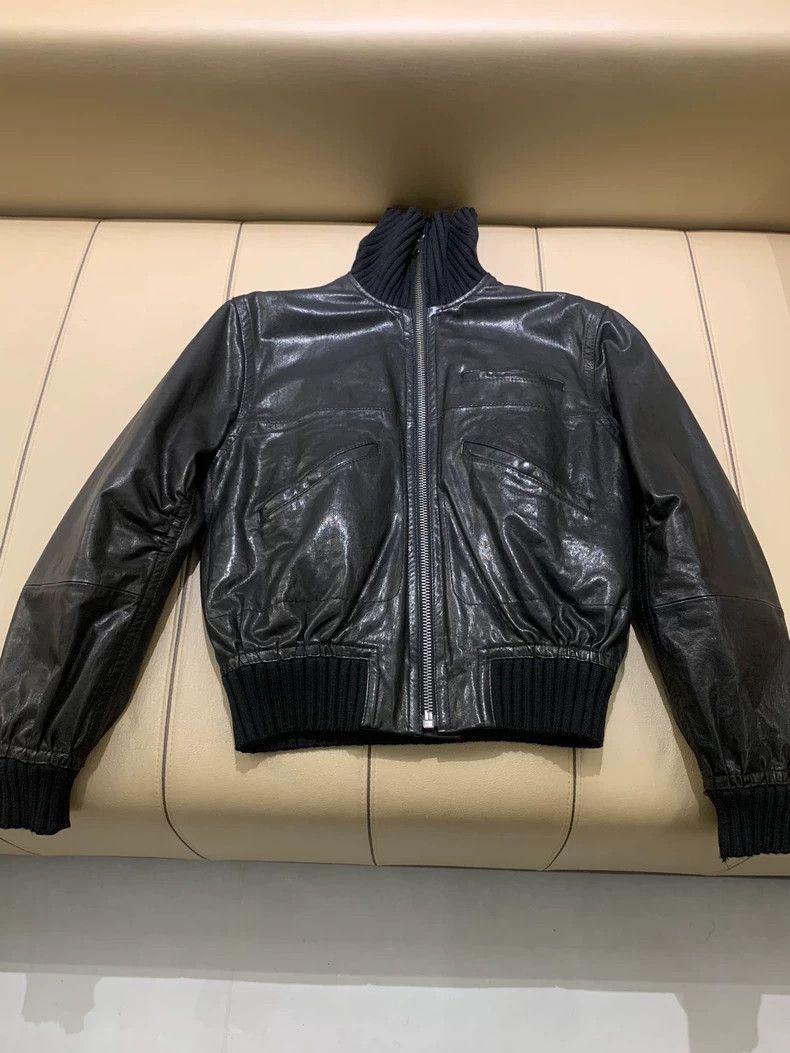 Haider Ackermann Haider Ackermann Haider Ackermann leather jacket-2507 Size US S / EU 44-46 / 1 - 2 Thumbnail