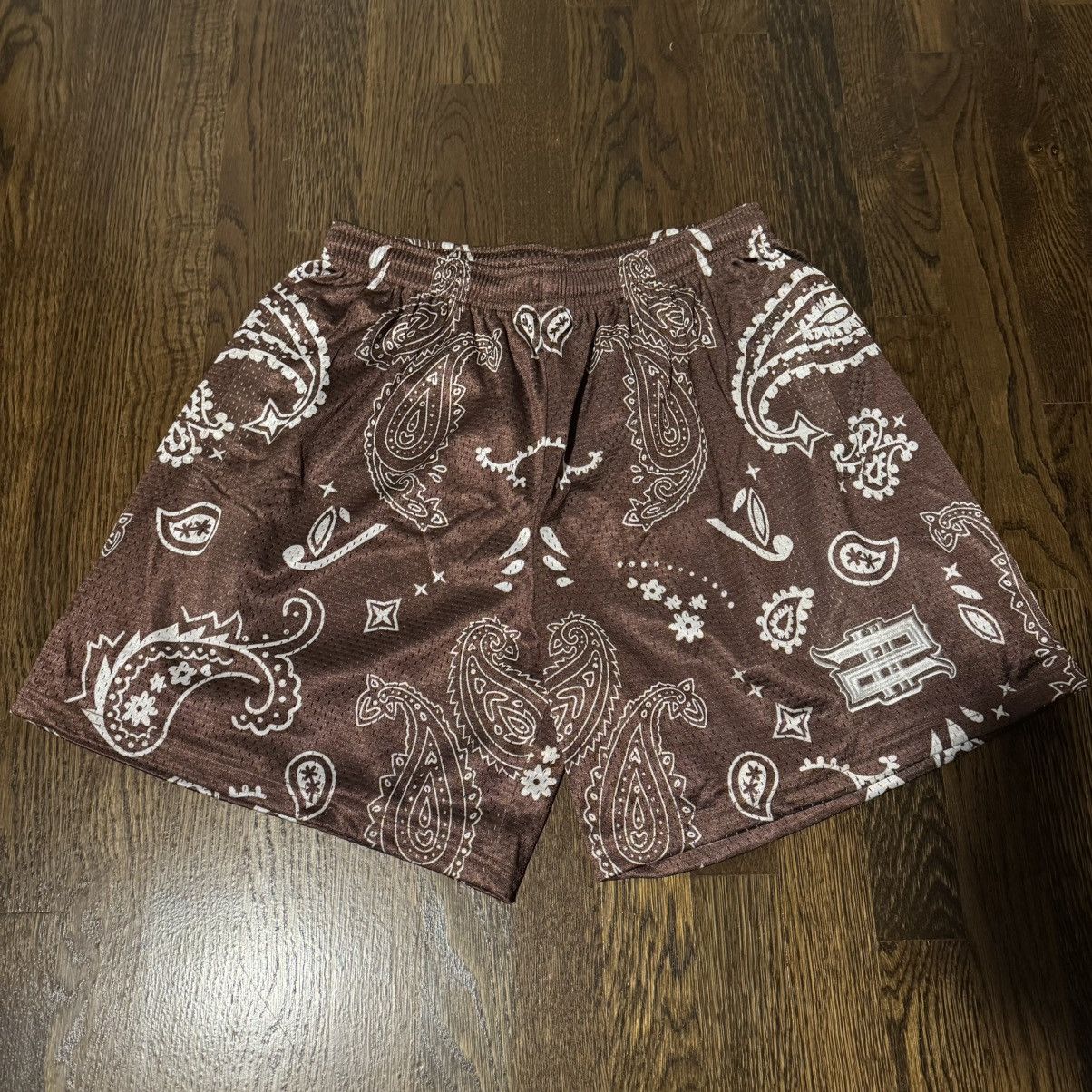 Other Mocha Paisley Shorts Size US 30 / EU 46 - 1 Thumbnail