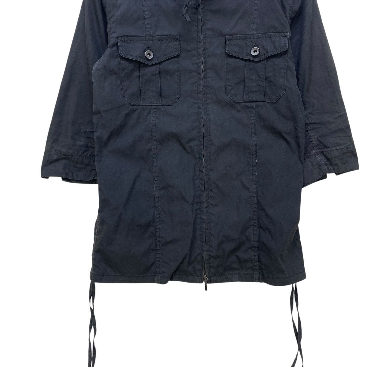 Le Grande Bleu (L.G.B.) 💥Shellac Short Sleeve Hooded Jacket Size M / US 6-8 / IT 42-44 - 4 Thumbnail