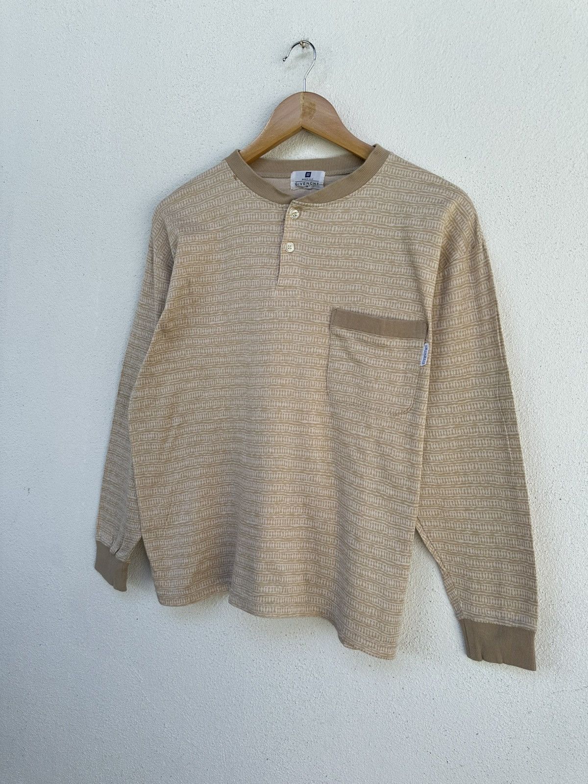 Givenchy Vintage Monsieur Givenchy Button Long Sleeve Size US M / EU 48-50 / 2 - 2 Thumbnail