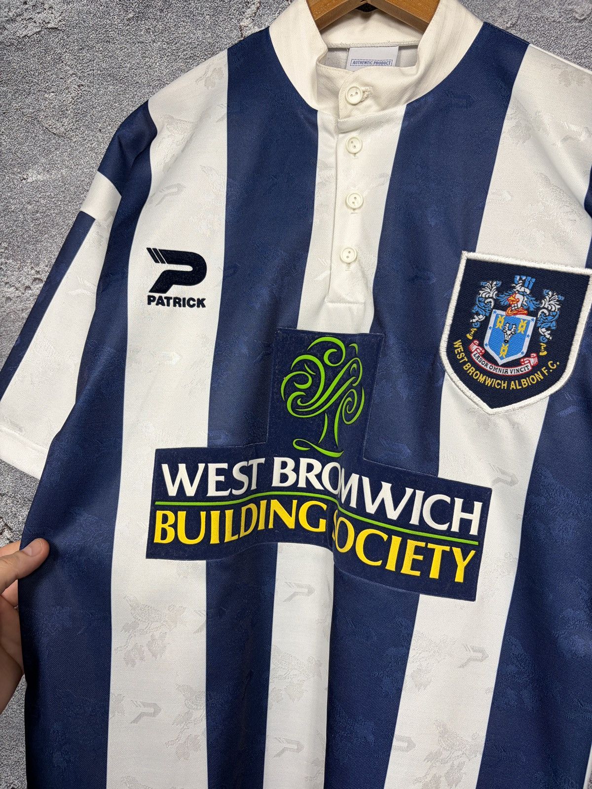 Vintage Vintage 1997 West Bromwich Albion #8 Sneekes Jersey T-shirt Size US M / EU 48-50 / 2 - 6 Thumbnail