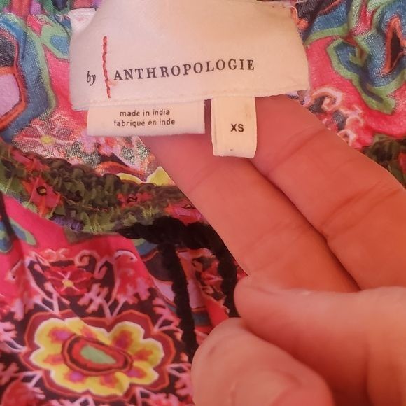 Anthropologie Anthropologie Joanie Boho Harem Colorful Sz. XS Pants Made i Size 27" / US 4 / IT 40 - 5 Thumbnail