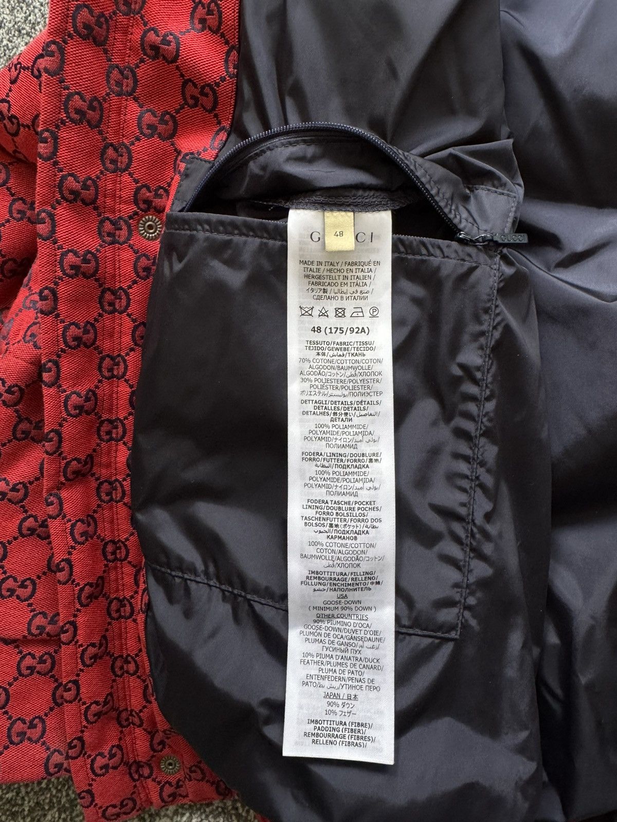 Gucci Gucci GG Canvas Goose Down Jacket Size US M / EU 48-50 / 2 - 7 Thumbnail