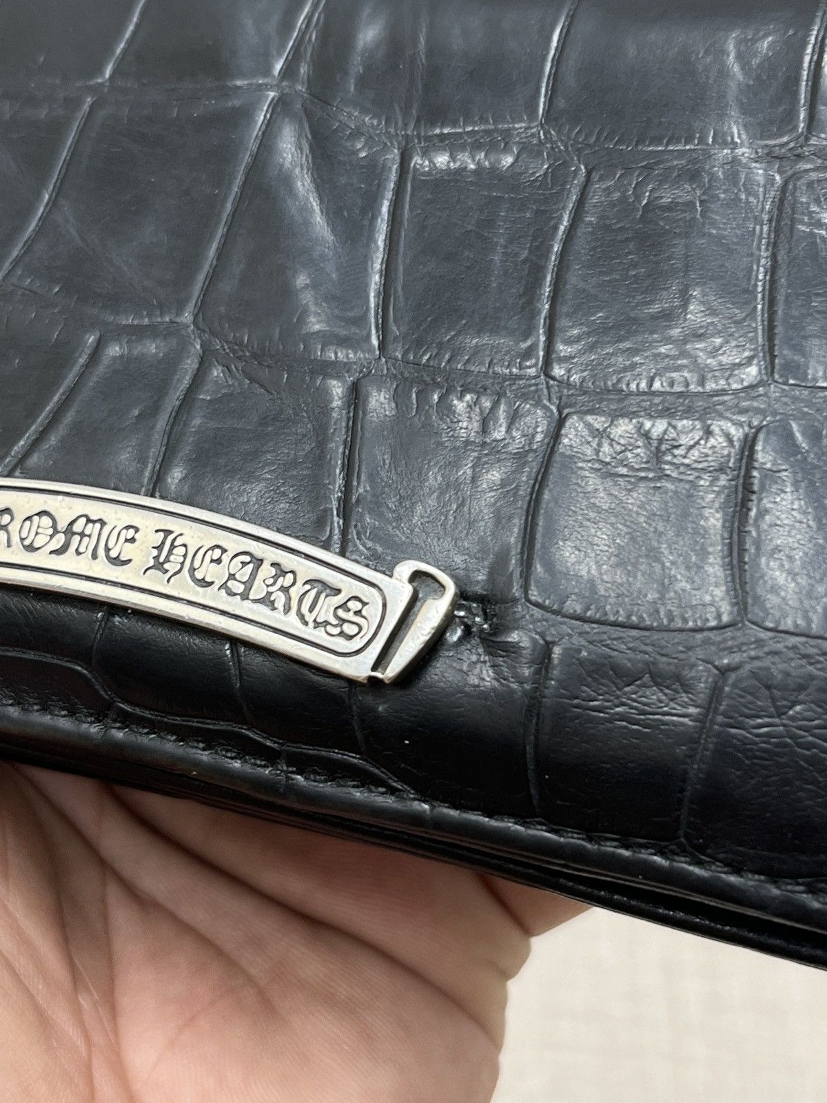 Chrome Hearts 🔥🔥🔥STEALS CHROME HEARTS ALLIGATOR WALLET Size ONE SIZE - 11 Thumbnail