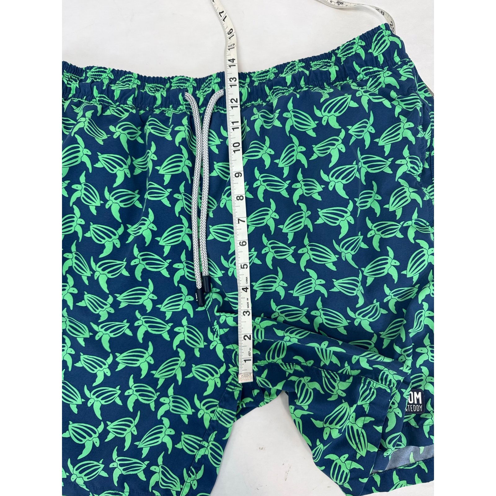 Other Tom & Teddy Swim Trunks Sea Turtle Print Board Shorts - XL Size US 34 / EU 50 - 4 Thumbnail