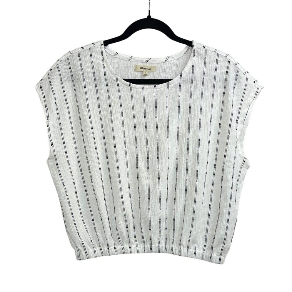 Madewell NWT Madewell Boho White Sleeveless Top Women’s Size Small Size S / US 4 / IT 40 - 3 Thumbnail