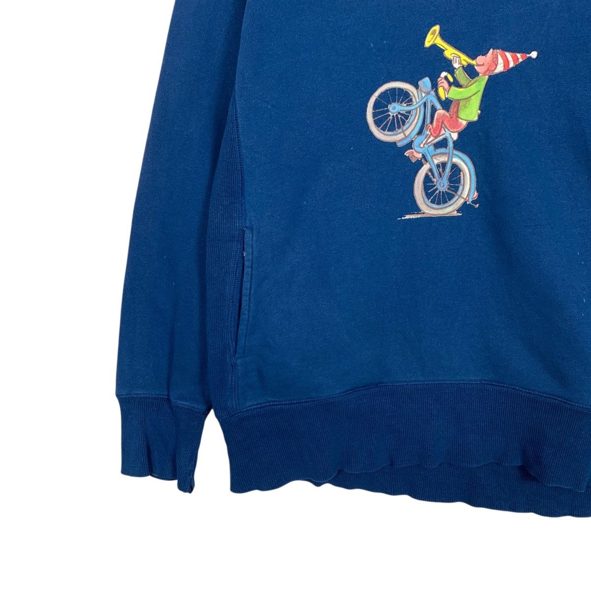 Vintage CURIOUS GEORGE Graphic Crewneck Sweatshirt #3627-C166 Size US M / EU 48-50 / 2 - 6 Thumbnail