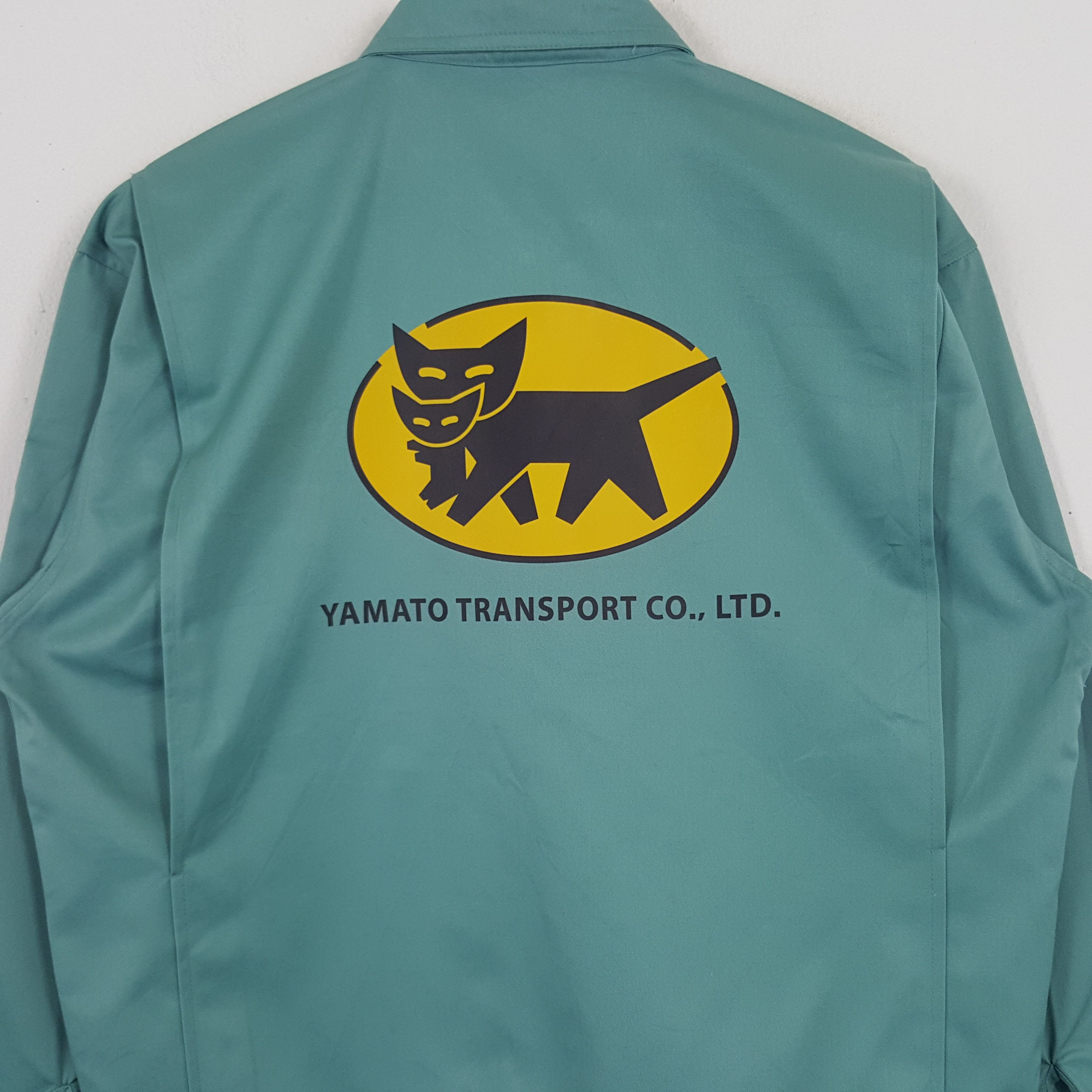 Japanese Brand × Vintage Vintage Yamato Transport Co Japanese Company Uniform Jacket Size US L / EU 52-54 / 3 - 2 Thumbnail