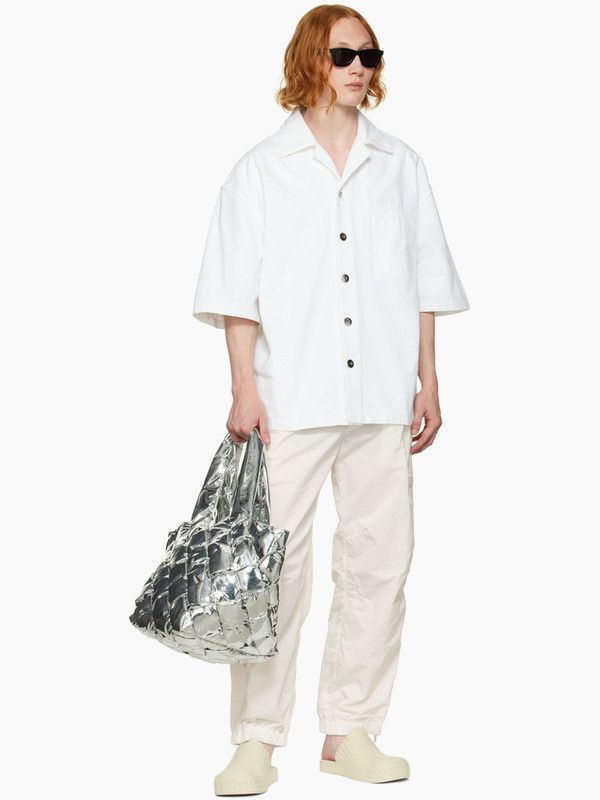 Bottega Veneta o1n1vont0125 Size: OS / Cassette Bag in Silver Size ONE SIZE - 2 Thumbnail