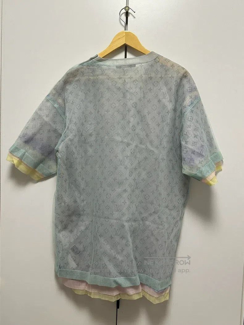 Louis Vuitton Louis Vuitton Silk yarn short-sleeved T-shirt Size US L / EU 52-54 / 3 - 2 Thumbnail