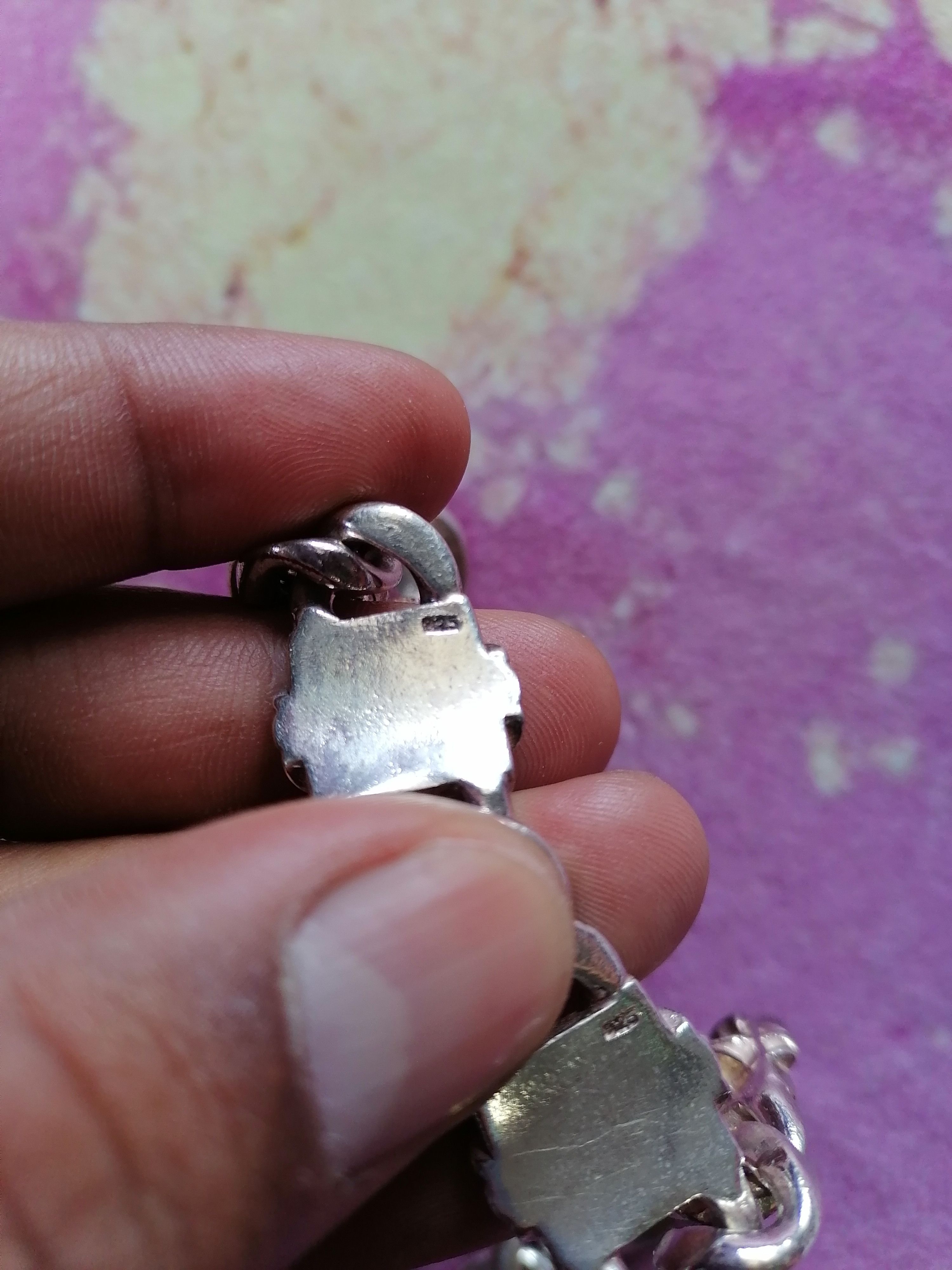 Handmade 925 Silver Lily Cross Biker Heart ICONIC CH Bracelet Size ONE SIZE - 5 Thumbnail
