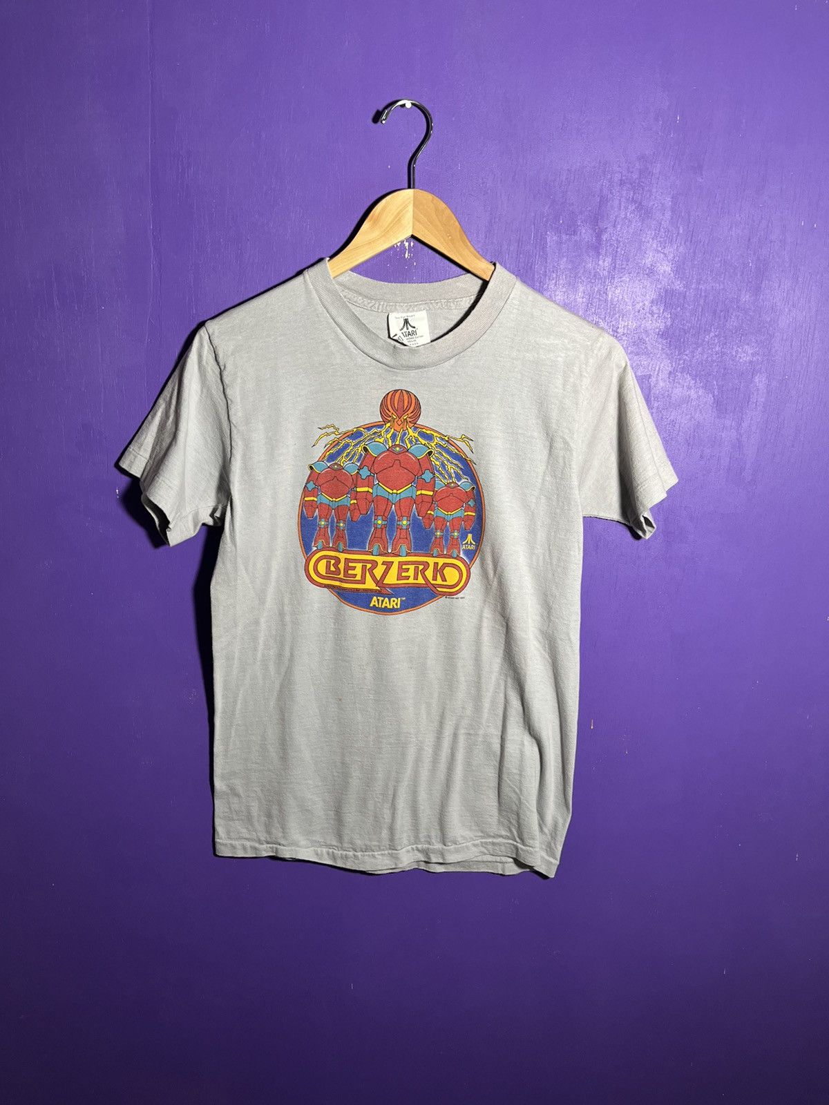 Vintage Vintage 1982 Atari berzerk video game t-shirt Size US M / EU 48-50 / 2 - 1 Thumbnail