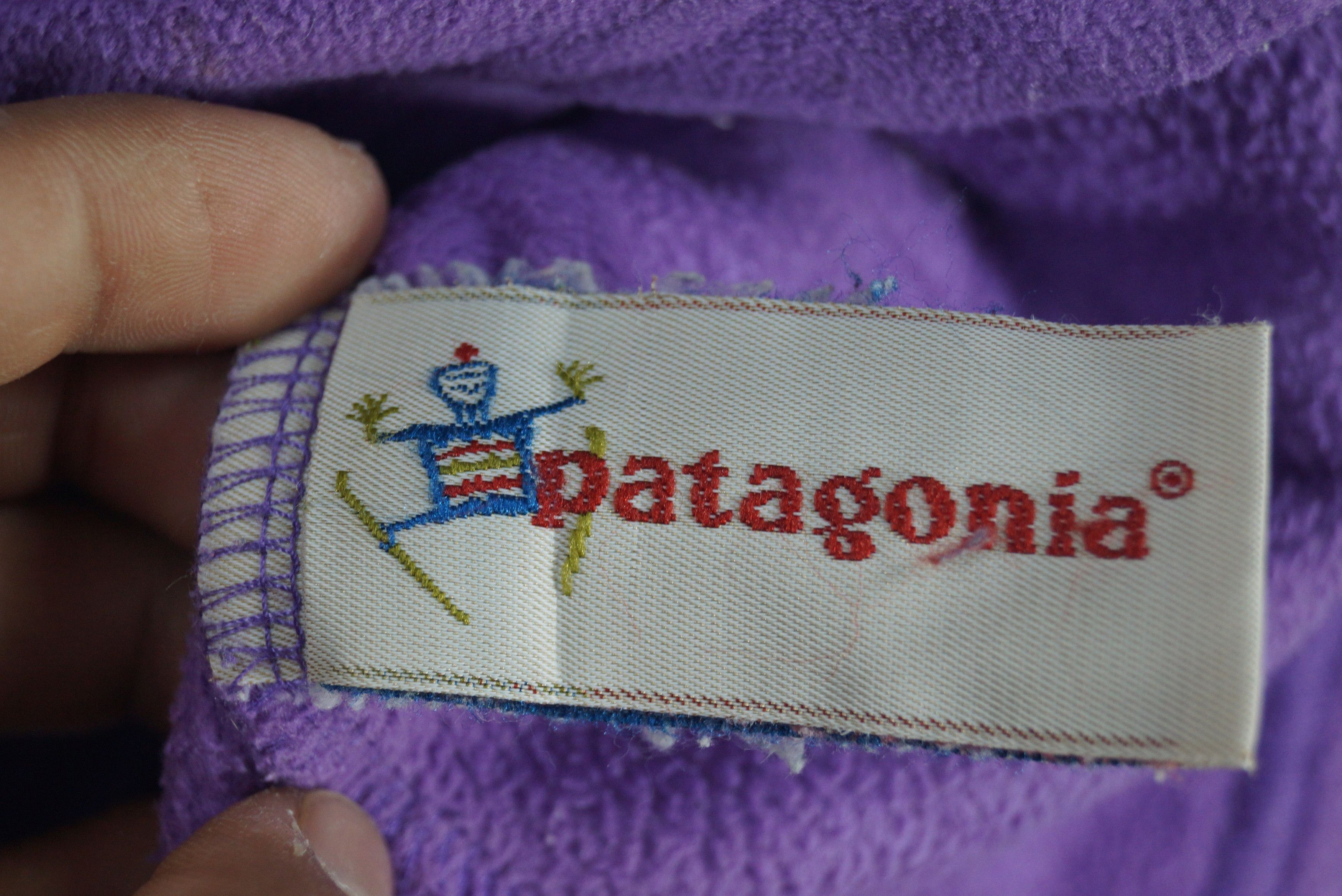 Patagonia × Vintage Patagonia Sweater Half Zipper Hoodie Fleece Nice Design Size US L / EU 52-54 / 3 - 5 Thumbnail