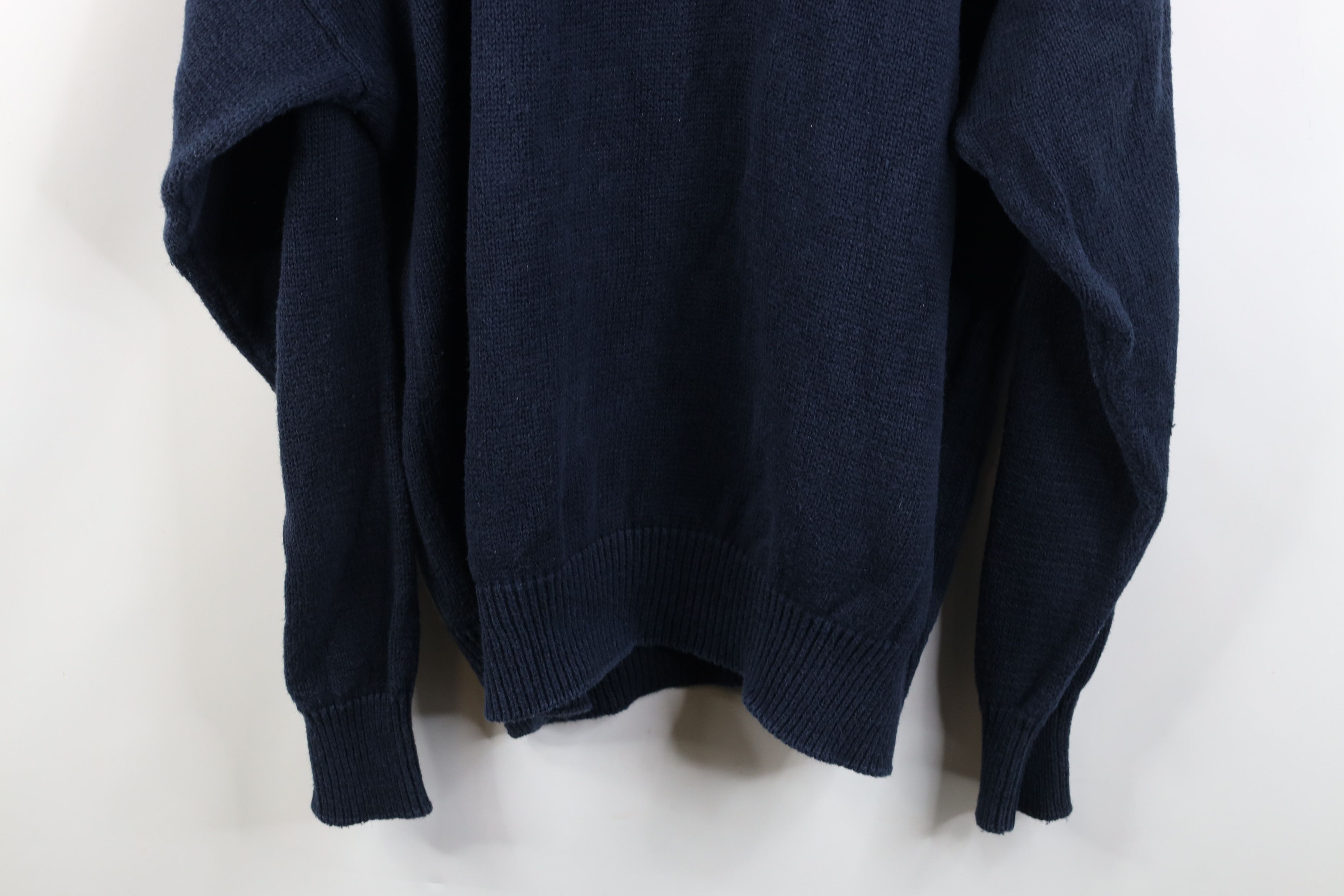 Vintage Vintage 90s Streetwear Chunky Ribbed Cable Knit Sweater Size US XL / EU 56 / 4 - 10 Thumbnail