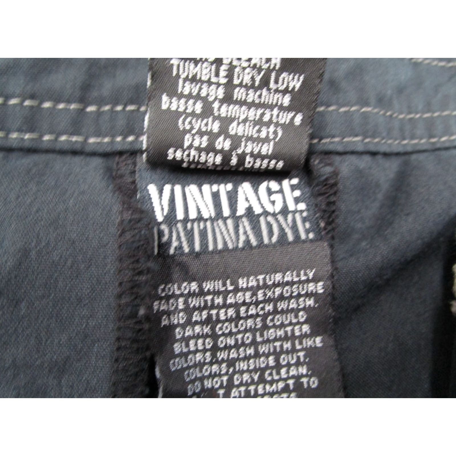 Vintage Kuhl Shorts Women 4 Blue Cargo Vintage Patina 10" Workwear Camp Hike Travel Size 27" / US 4 / IT 40 - 4 Thumbnail