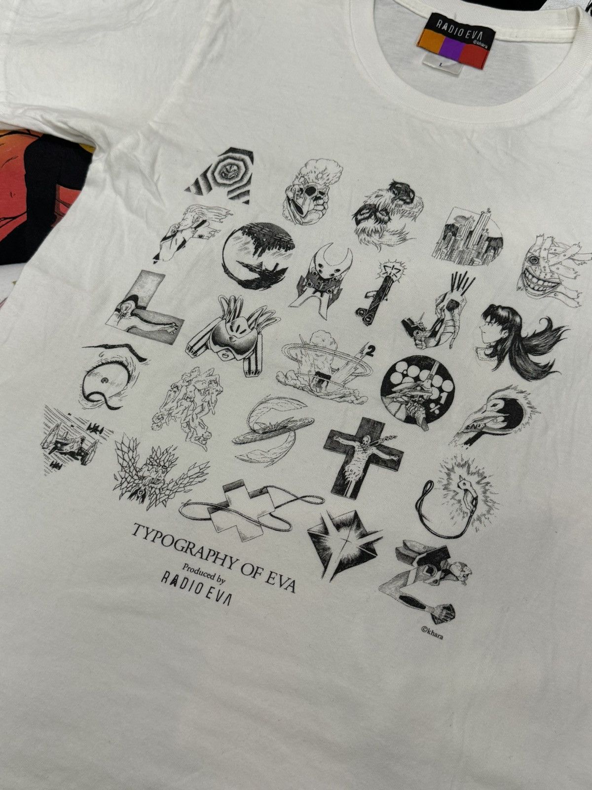 Anime × Japanese Brand × Vintage Anime evangelion radio eva all logo Size US M / EU 48-50 / 2 - 2 Thumbnail
