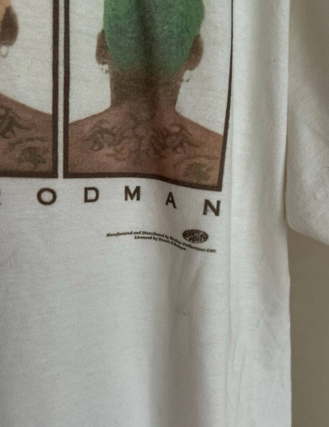 Vintage Vintage Denis Rodman t-shirt Size US L / EU 52-54 / 3 - 6 Thumbnail