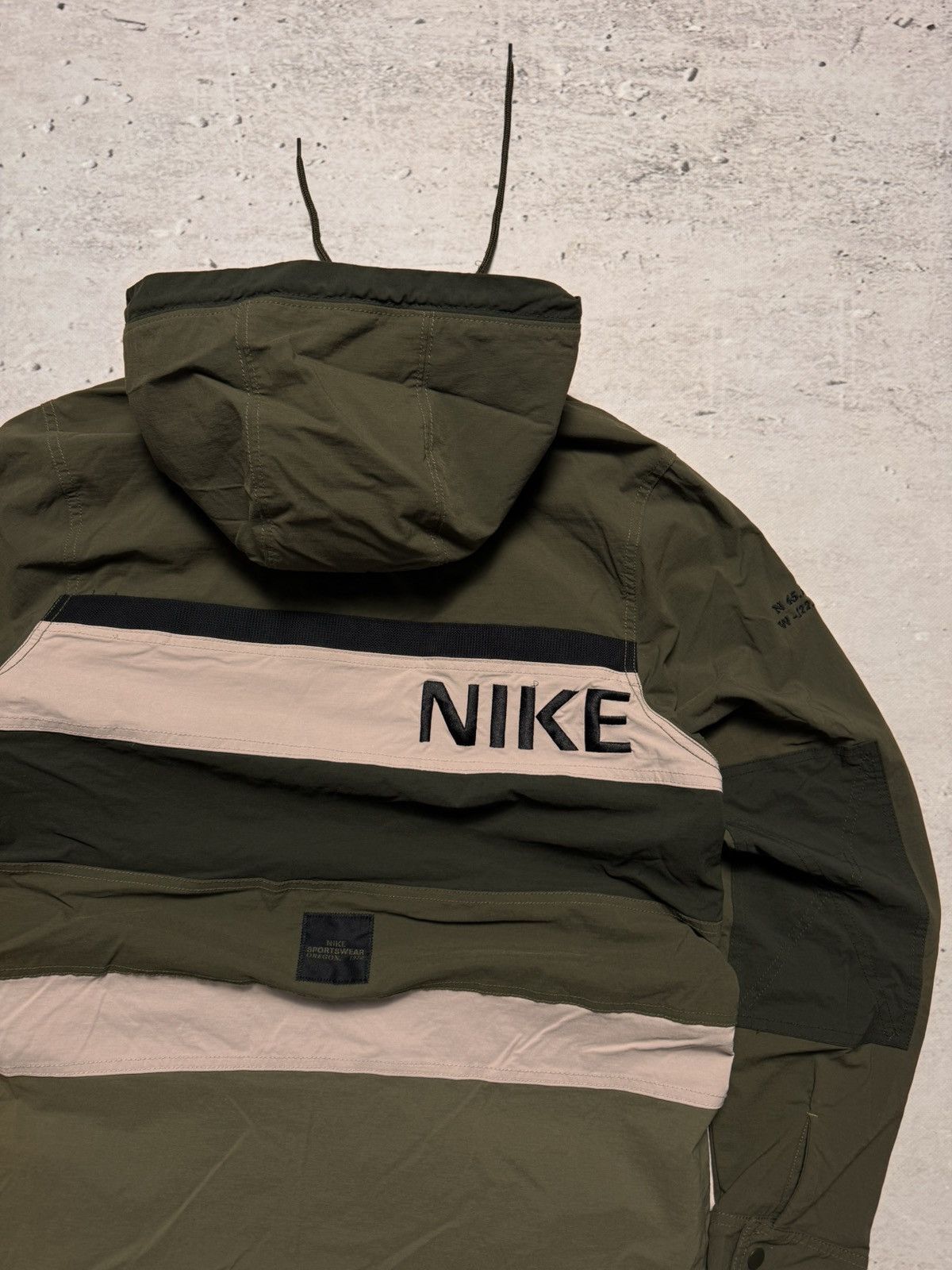 Nike × Nike ACG NIKE VINTAGE CENTER LOGO OVERSIZE NYLON 1/3 ZIP LIGHT JACKET Size US M / EU 48-50 / 2 - 6 Thumbnail