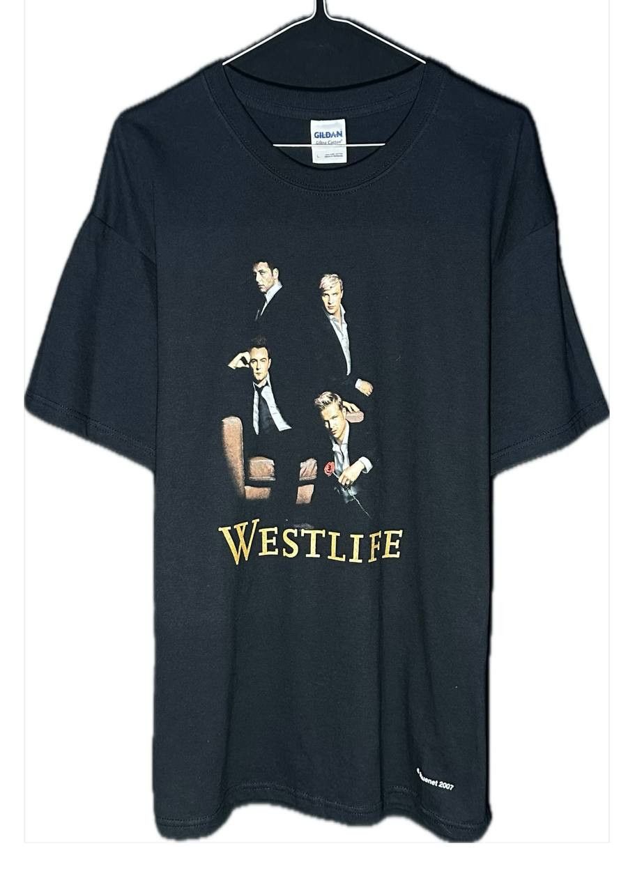 Band Tees × Gildan WESTLIFE The Love Tour 2007 T-Shirt Size US L / EU 52-54 / 3 - 3 Thumbnail