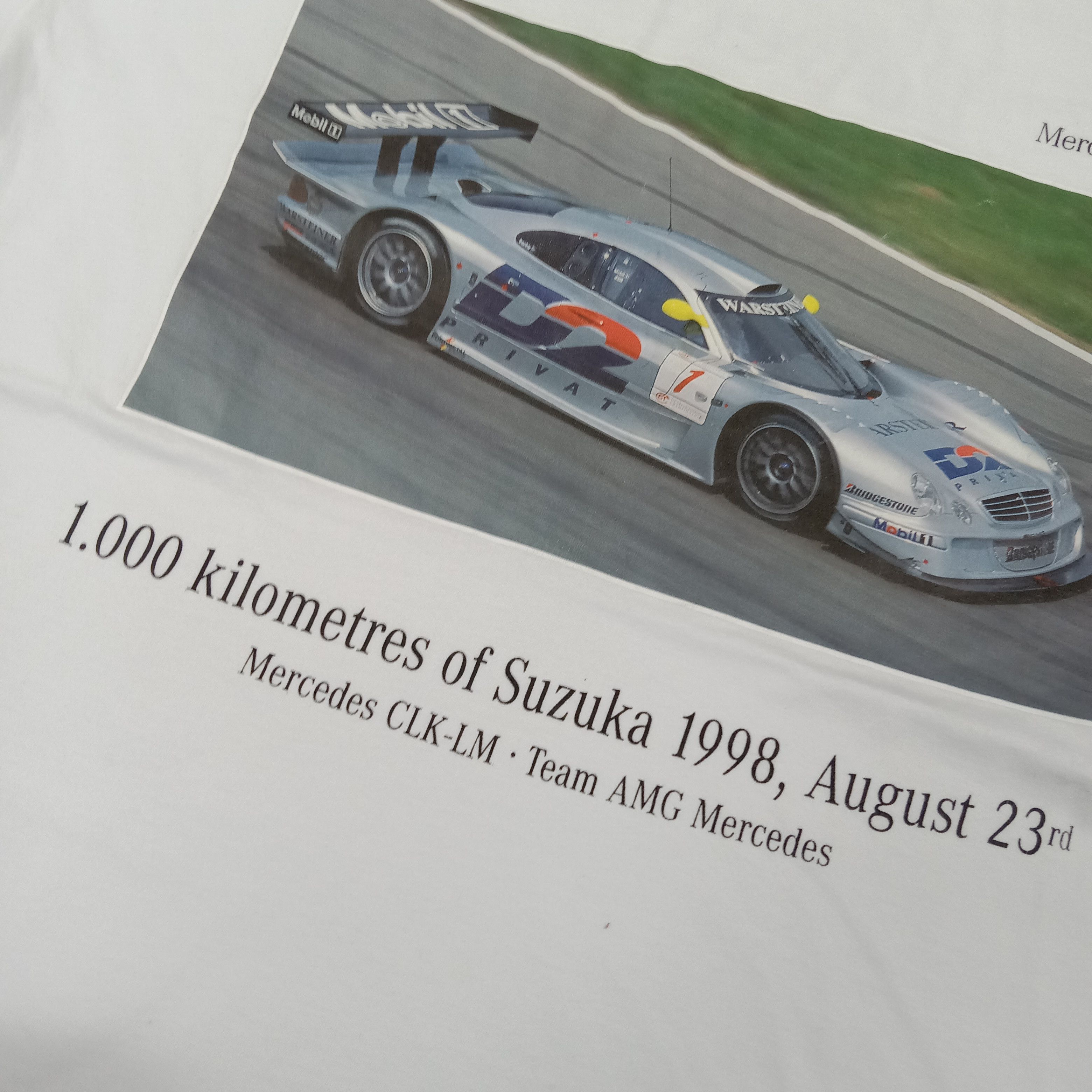 Mercedes-Benz × Vintage Mercedes - Benz German Racing Team Tshirt C219N9 Size US M / EU 48-50 / 2 - 3 Thumbnail