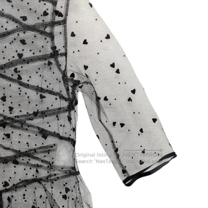 Comme des Garcons Comme Des Garcons Sheer heart-shaped dress Size M / US 6-8 / IT 42-44 - 5 Thumbnail