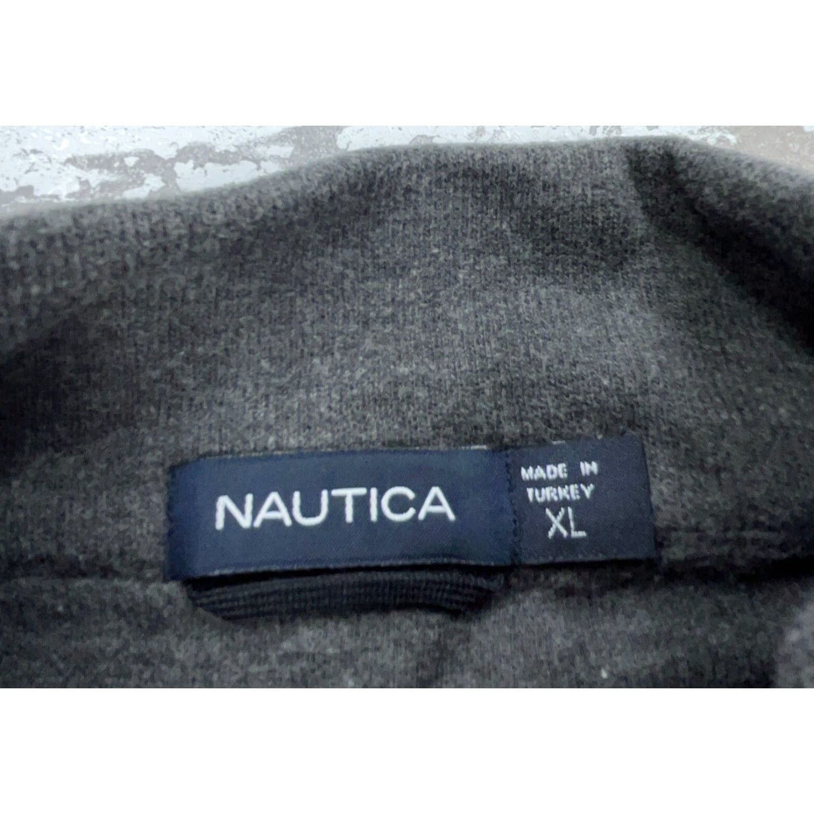 Nautica Nautica Sweater Men XL Gray Striped Knit Quarter Zip Pullover 1/4 Zip All Seasons Golf Brand Nautica Mens Sweater Gray Striped Knit Pullover XL Size US XL / EU 56 / 4 - 3 Thumbnail