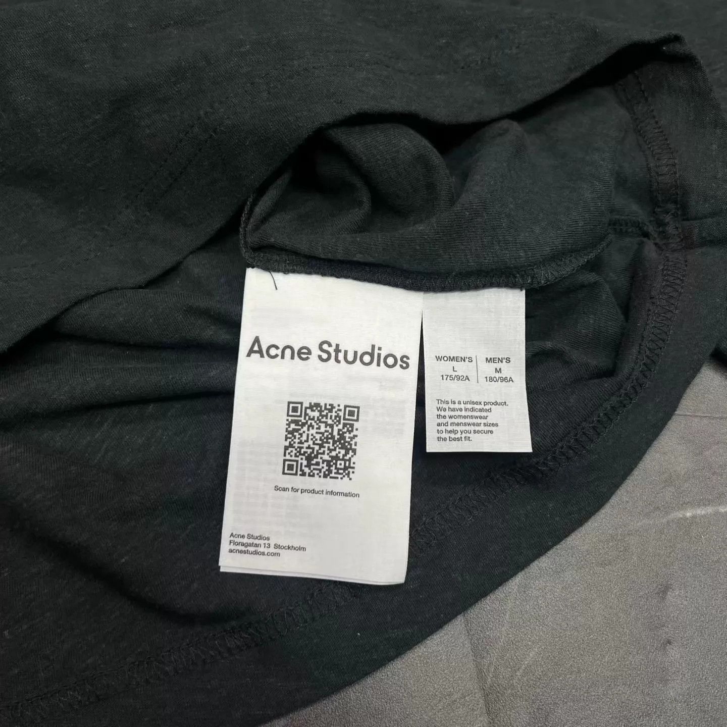 Acne Studios Acne Studios FW25 1996 Small Logo Crewneck LS L New Size L / US 10 / IT 46 - 4 Thumbnail