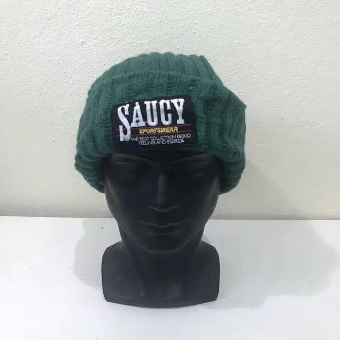 Japanese Brand Vintage Saucy Beanie Hat Size ONE SIZE - 2 Thumbnail