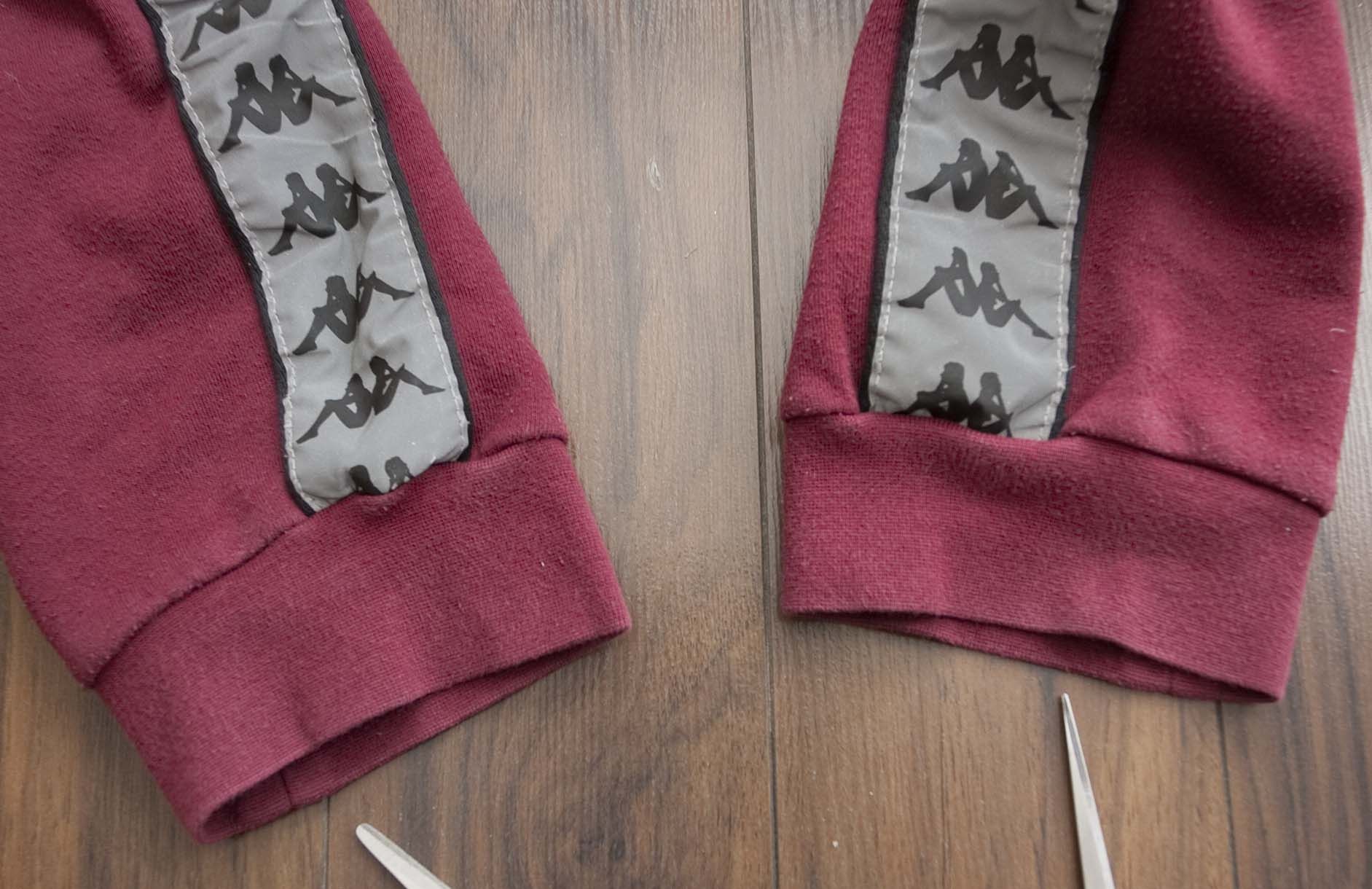 Kappa Kappa Sweatpants Jogger Size S/ 32x28.5 Burgundy Size US 32 / EU 48 - 6 Thumbnail