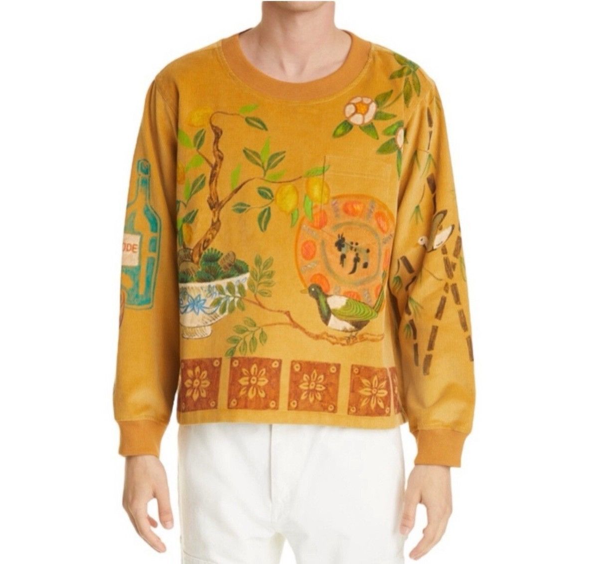 Bode BODE Nashville Senior Cords One Of A Kind Pullover Size US M / EU 48-50 / 2 - 1 Thumbnail