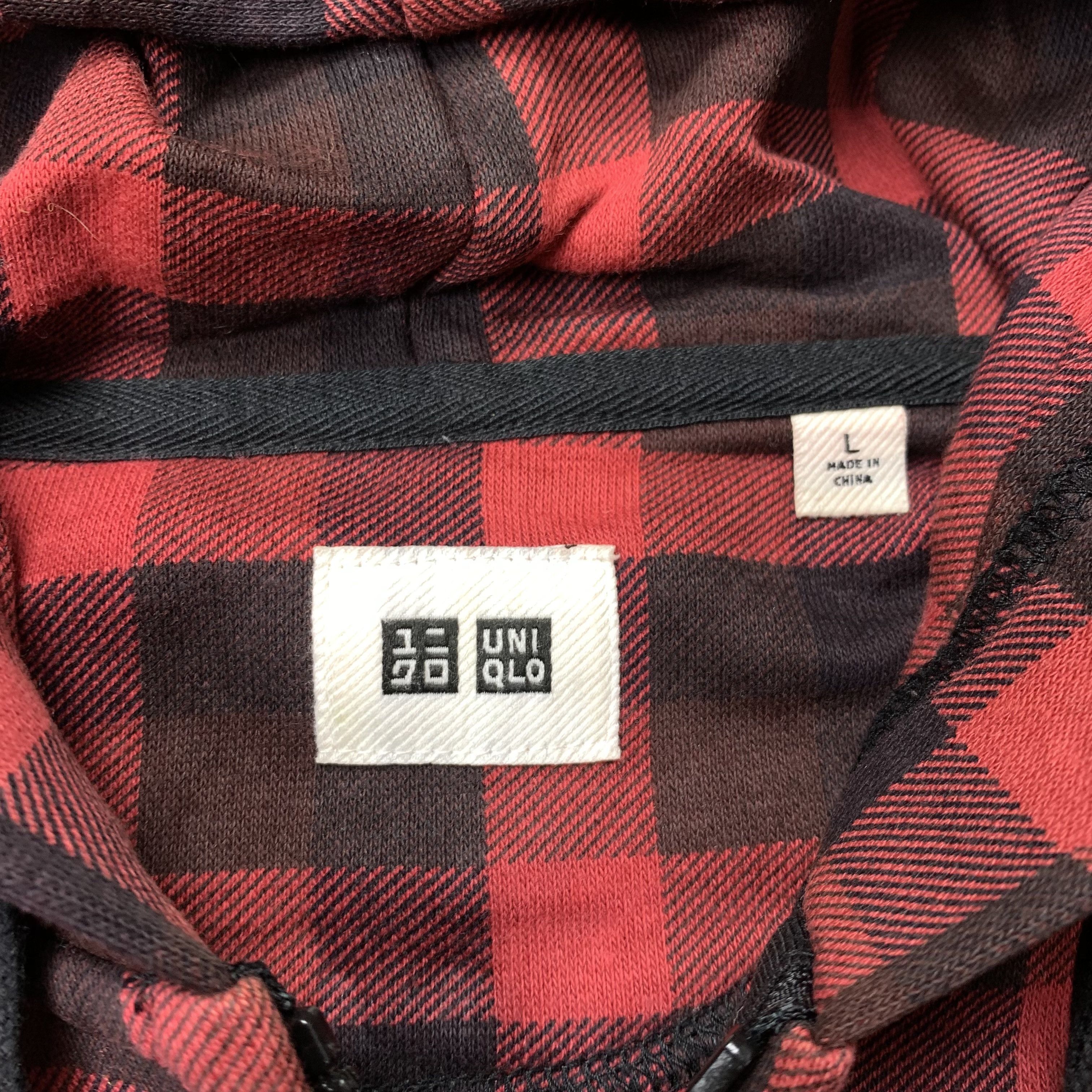 Uniqlo Uniqlo Tartan Plaid Checkered Zip Up Hoodie Size US M / EU 48-50 / 2 - 3 Thumbnail