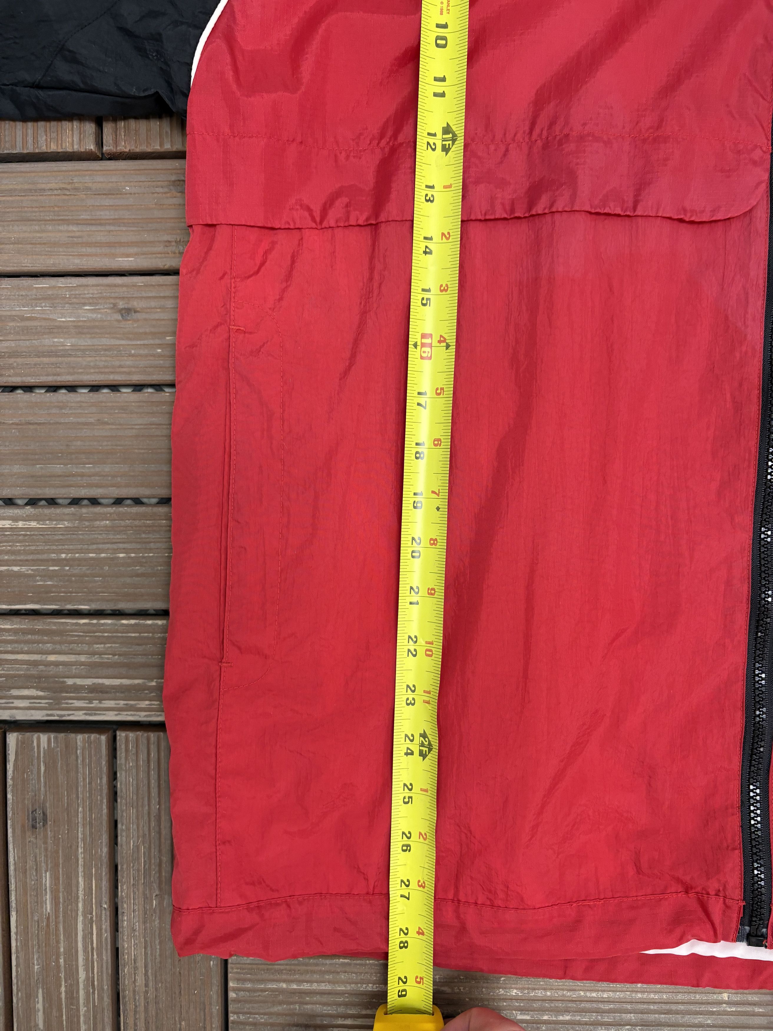 Logo Athletic × Vintage Wisconsin Badgers Vintage Red Windbreaker Jacket Size US M / EU 48-50 / 2 - 9 Thumbnail