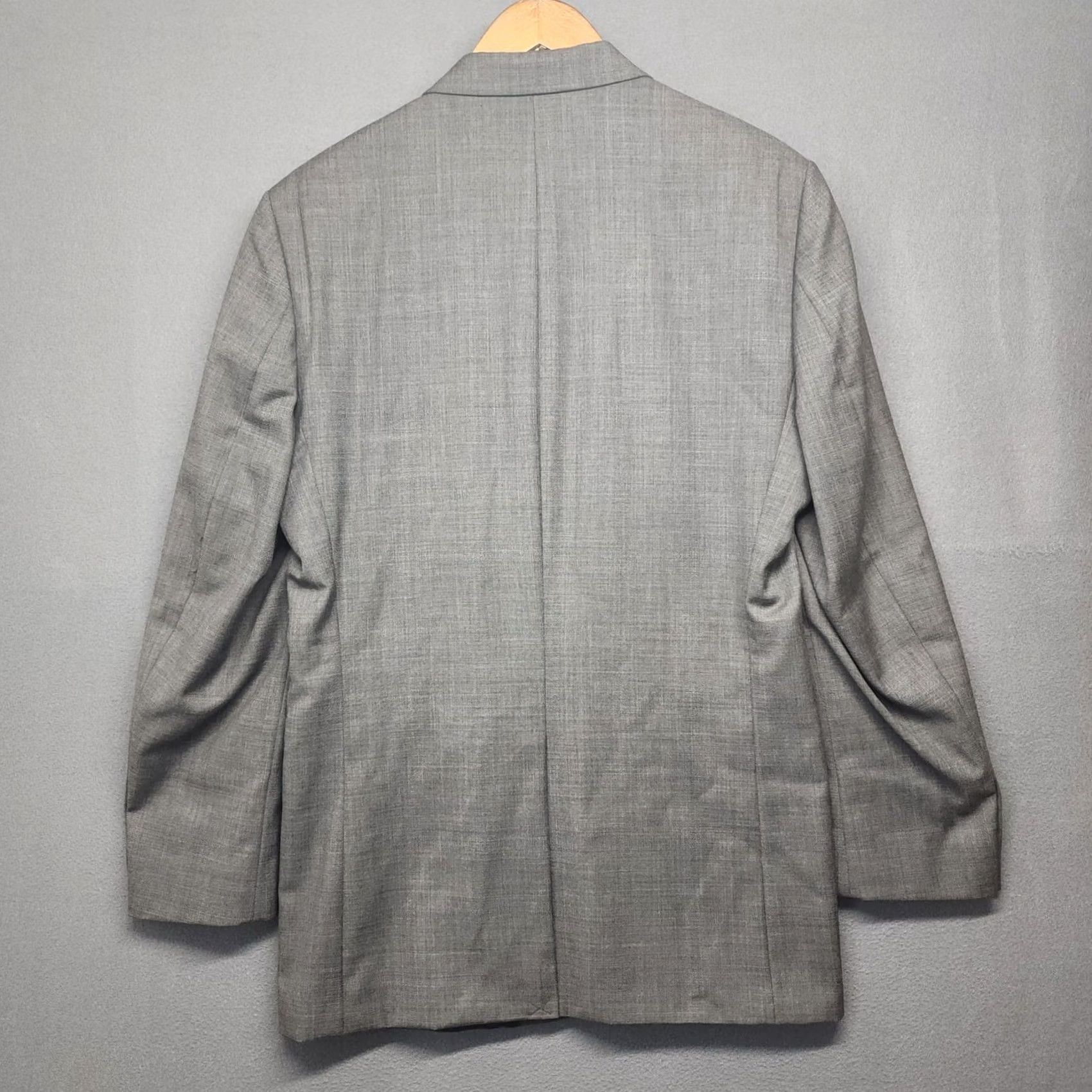 Ralph Lauren Ralph Lauren Sport Coat Jacket Blazer Mens 42 Long Grey Wool Size 42R - 2 Thumbnail
