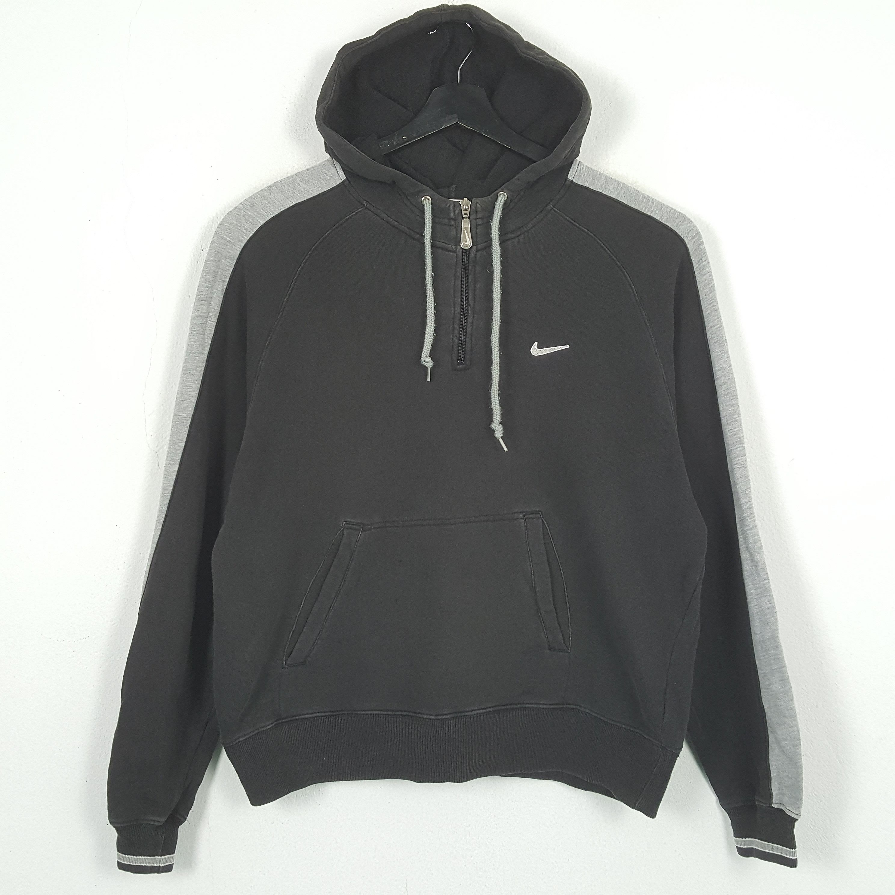 Nike NIKE Small Logo Half Zipper Hoodies C288N25 Size US M / EU 48-50 / 2 - 1 Thumbnail