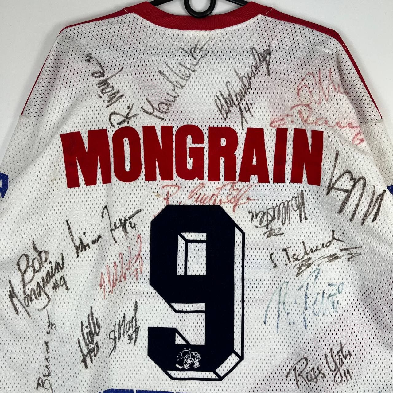 Other Vintage Cooper Hockey Jersey MONGRAIN 9”Digital Computer XL Size US XL / EU 56 / 4 - 3 Thumbnail