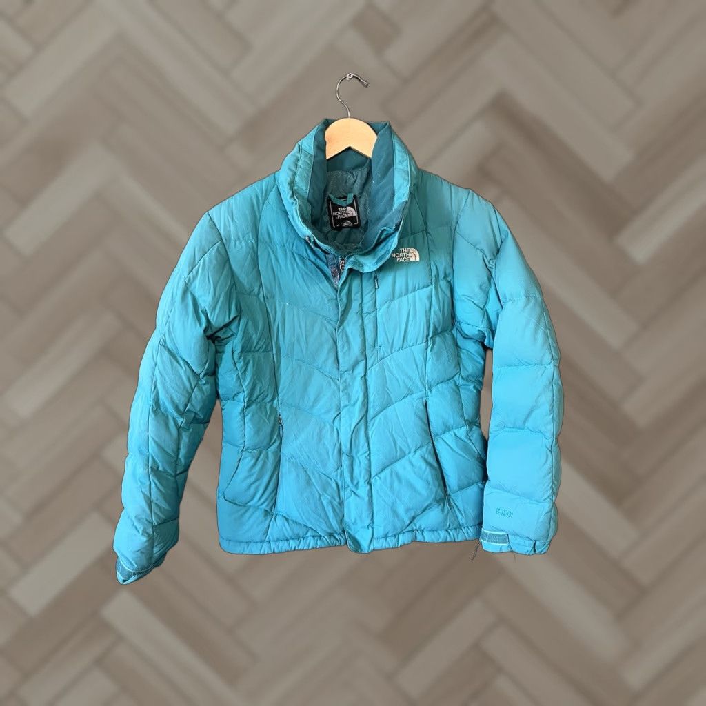 The North Face The North Face Womens Blue 600 Down Quilted Jacket Size Medium Size M / US 6-8 / IT 42-44 - 1 Thumbnail
